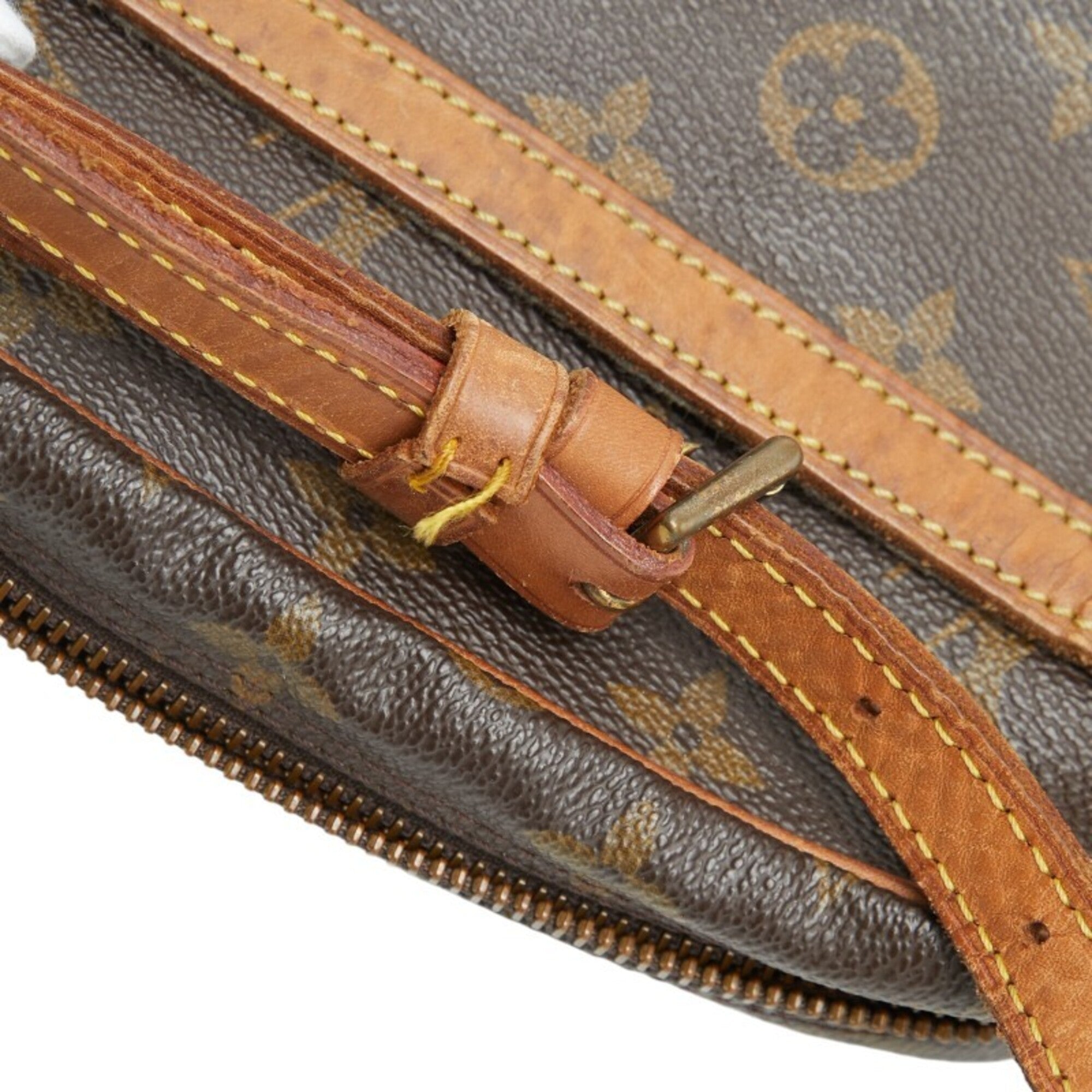 Louis Vuitton Brown Pvc Leather Shoulder Bag (Pre-Owned)