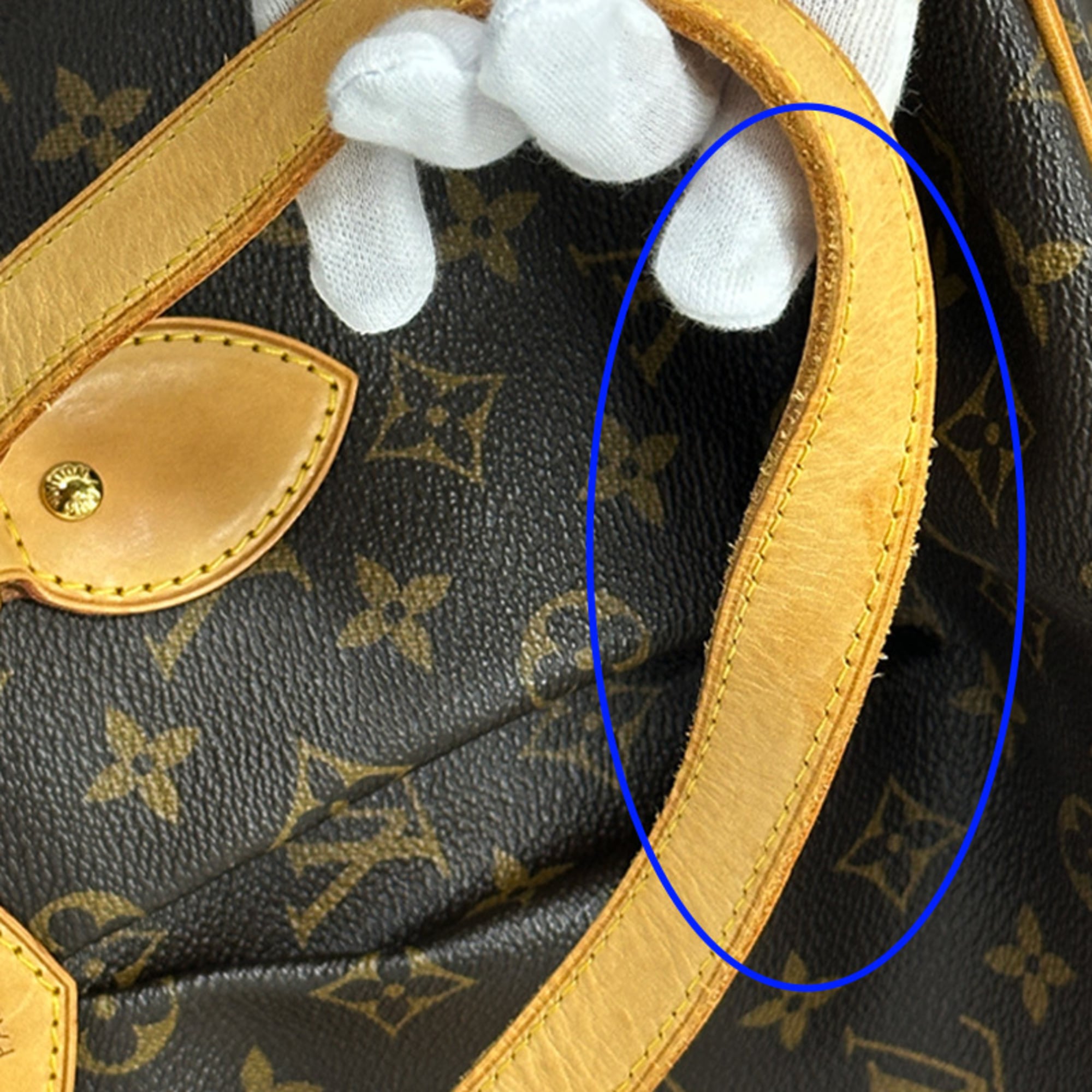 Louis Vuitton Brown Monogram Handbag Shoulder Bag (Pre-Owned)