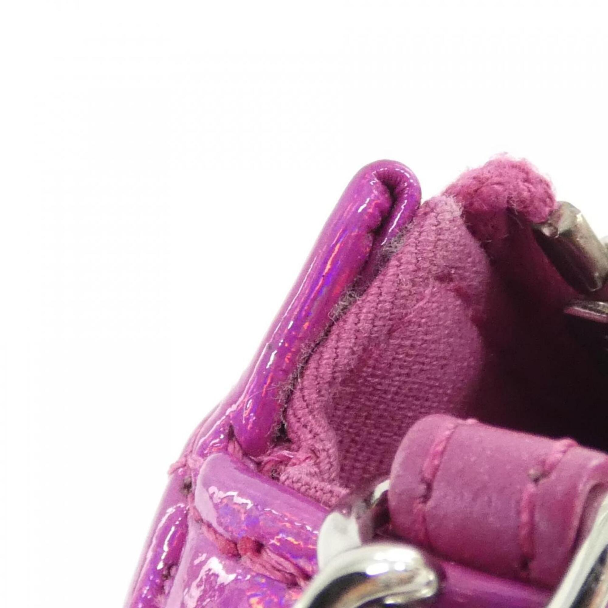 Chanel Pink Leather Shoulder Bag (Pre-Owned)