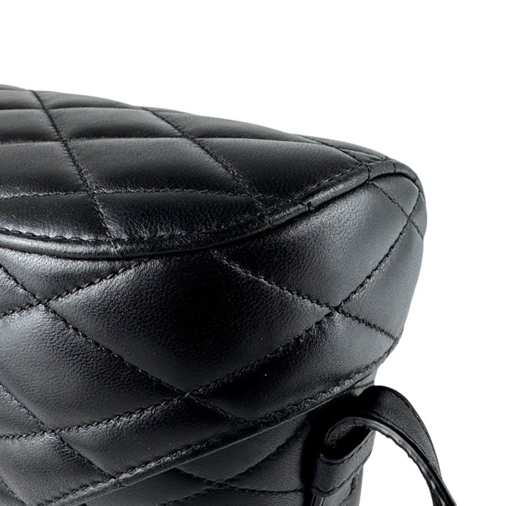 Saint Laurent Black Leather Shoulder Bag (Pre-Owned)