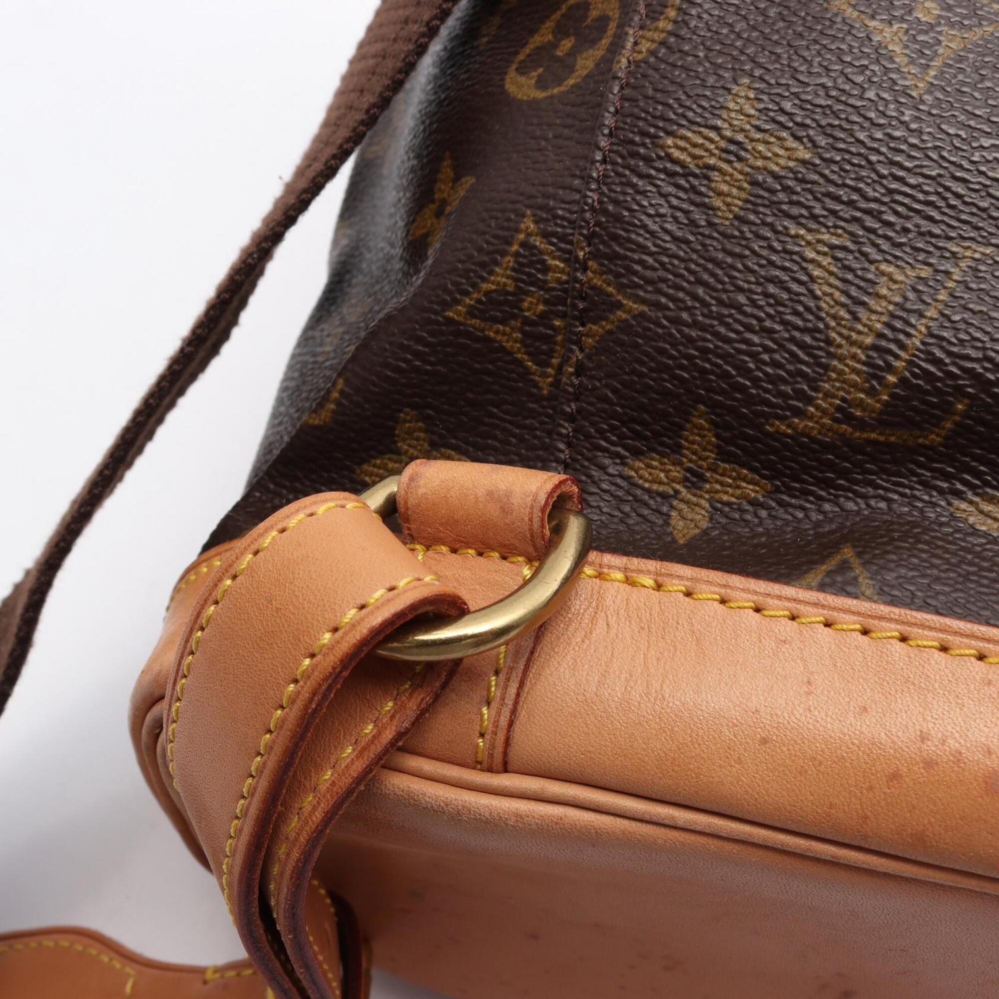 Louis Vuitton Brown Monogram Coated Canvas Backpack (Pre-Owned)