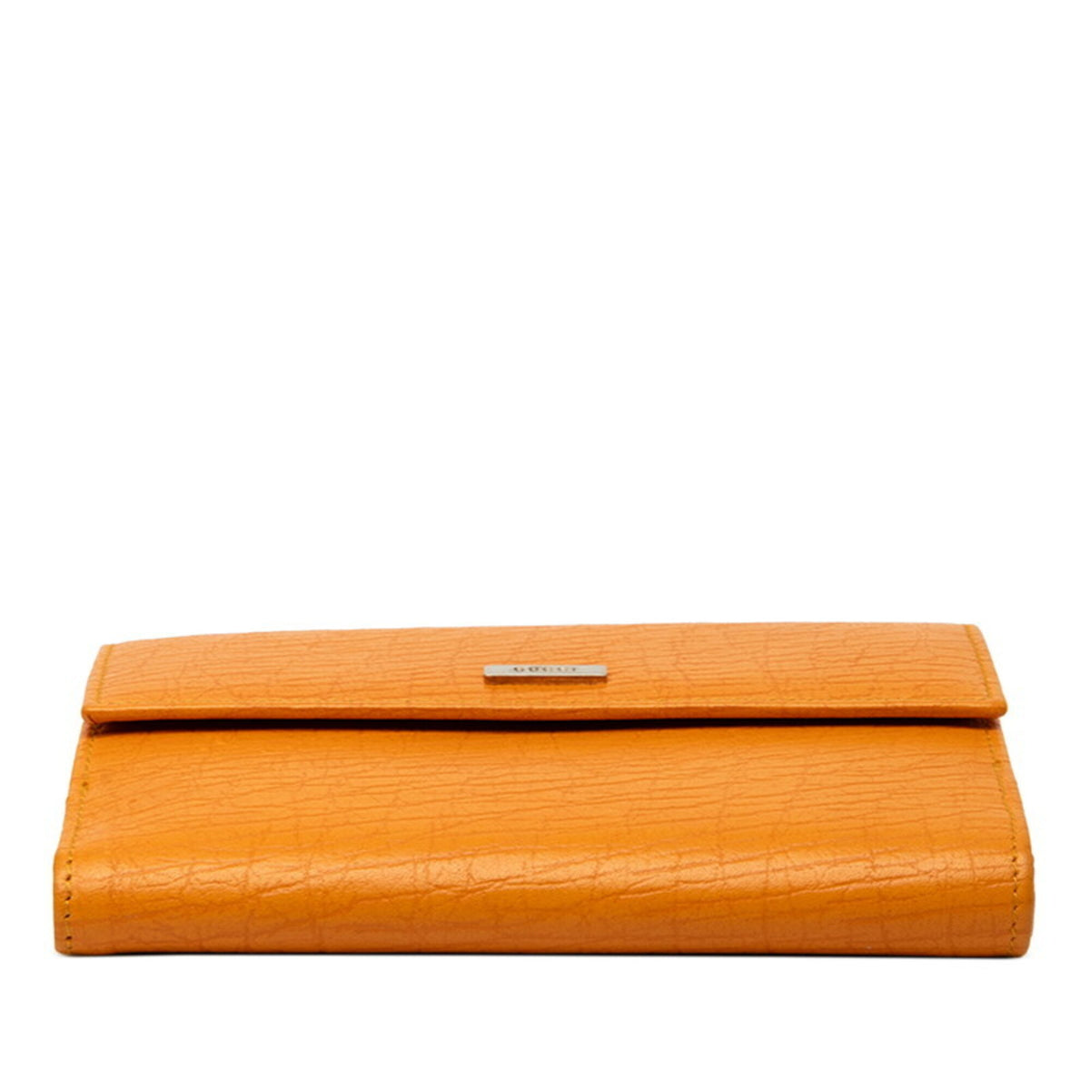 Gucci Orange Yellow Leather Wallet (Bi-Fold) (Pre-Owned)