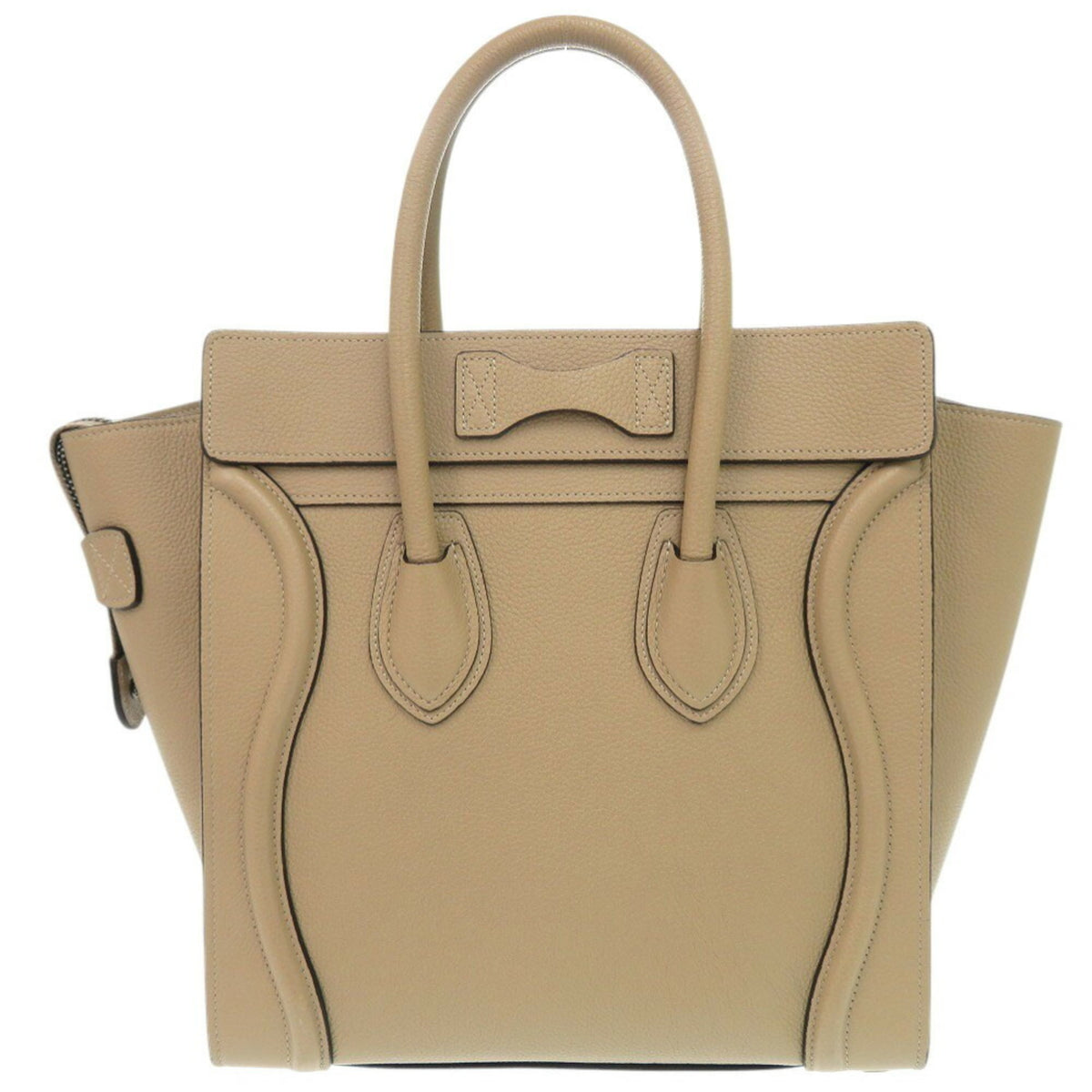 Celine Beige Leather Handbag (Pre-Owned)