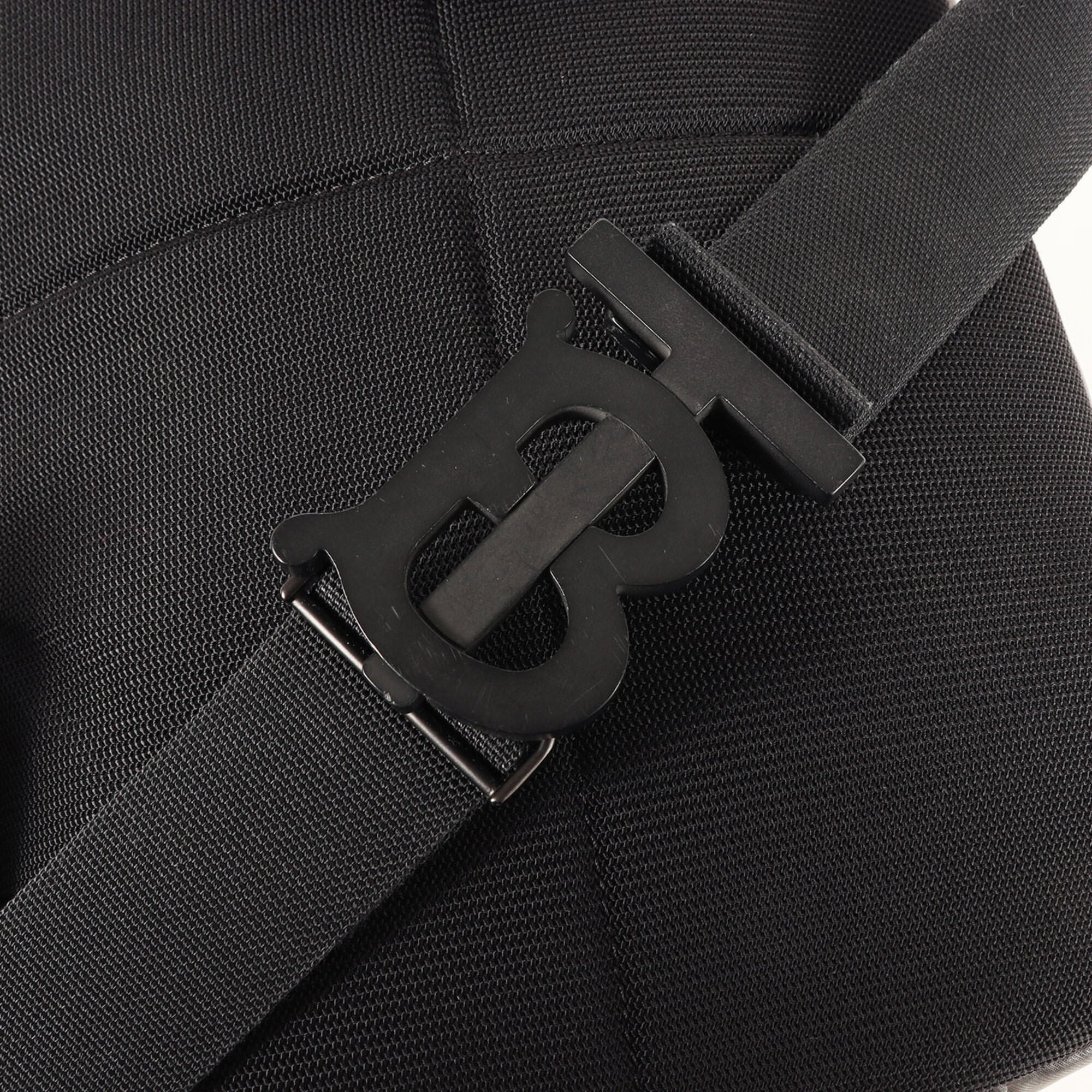 Burberry Gray Nylon Sling Bag (Pre-Owned)