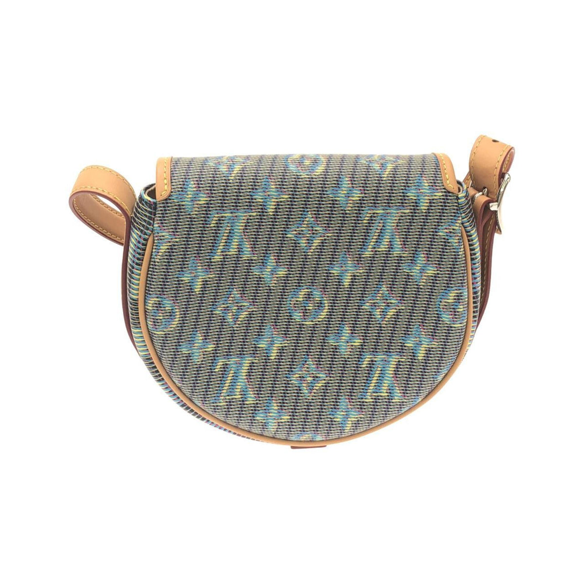 Louis Vuitton Vert Leather Shoulder Bag (Pre-Owned)