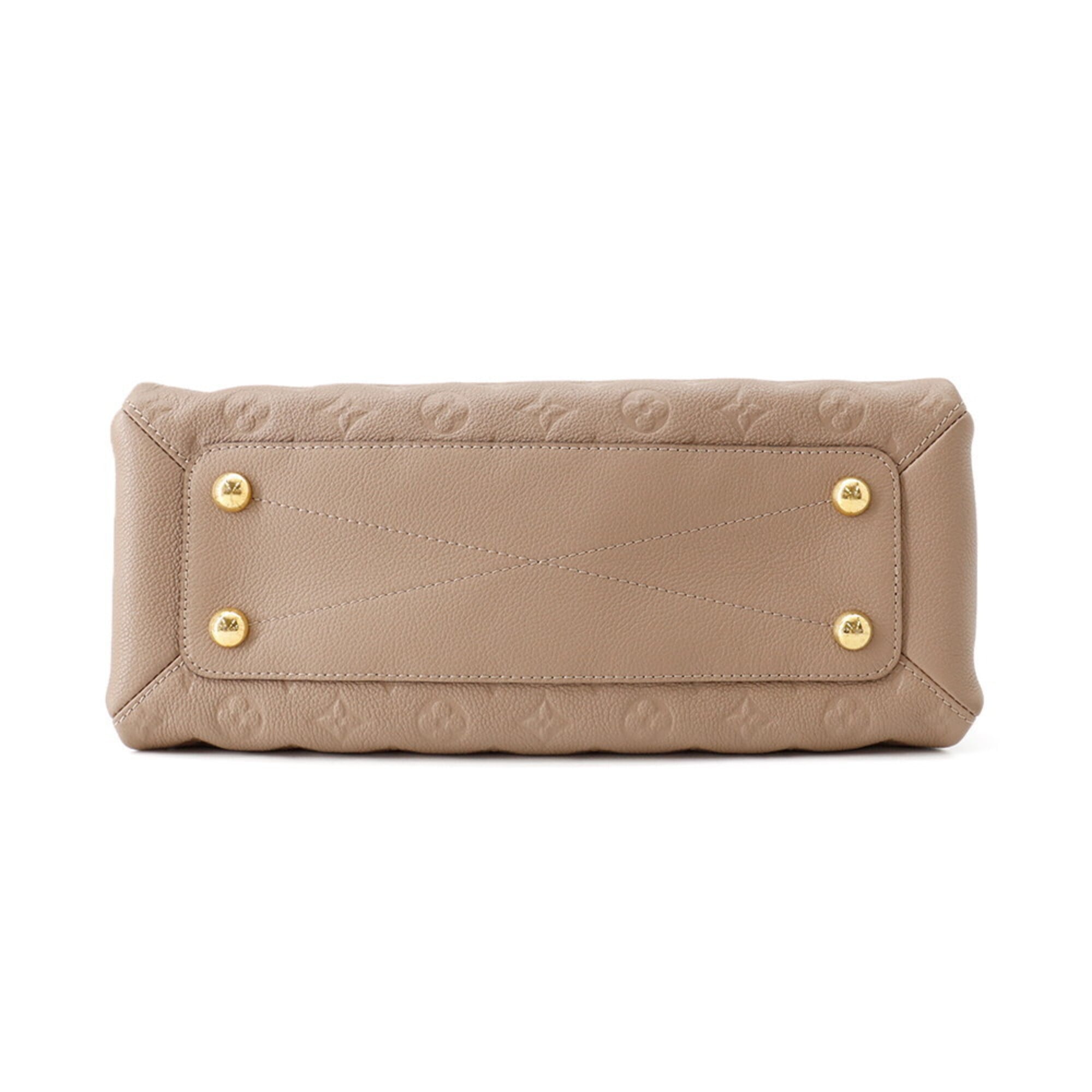 Louis Vuitton Taupe Monogram Empreinte Handbag Shoulder Bag (Pre-Owned)