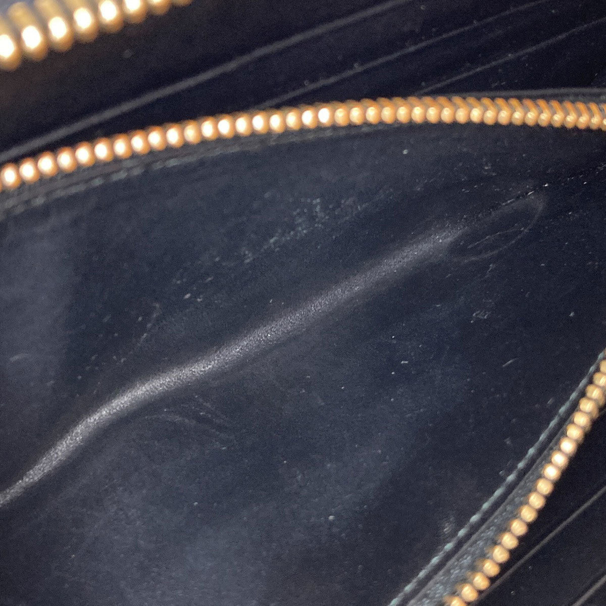 Loewe Black Leather Long Wallet (Bi-Fold) (Pre-Owned)