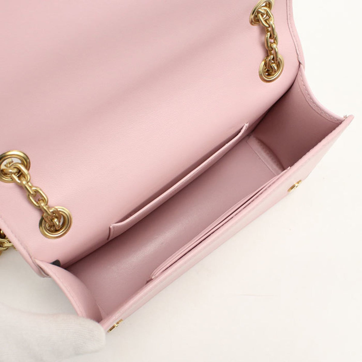 Miu Miu Pink Leather Shoulder Bag (Pre-Owned)
