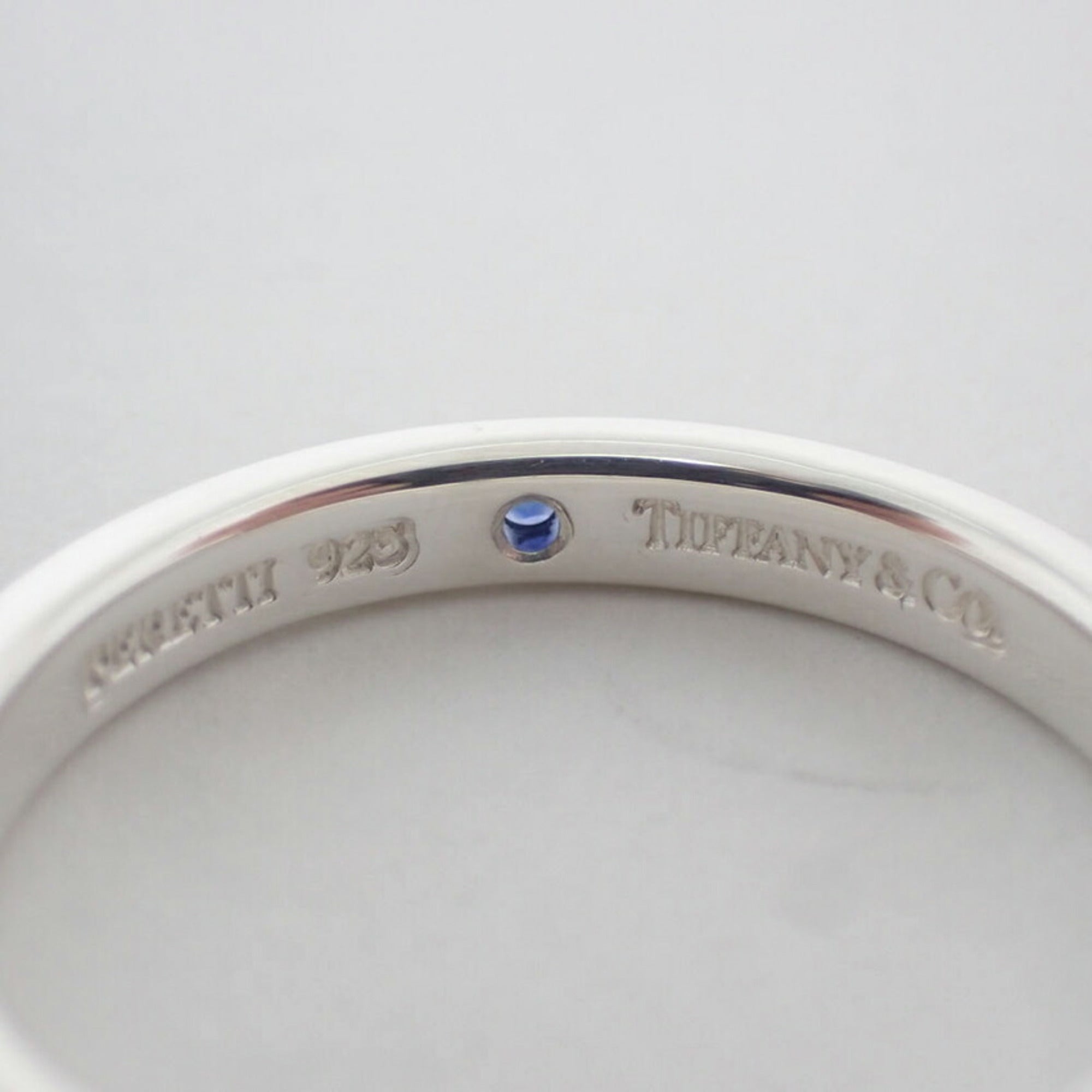 Tiffany Sterling Silver 925 Band Ring (Pre-Owned)