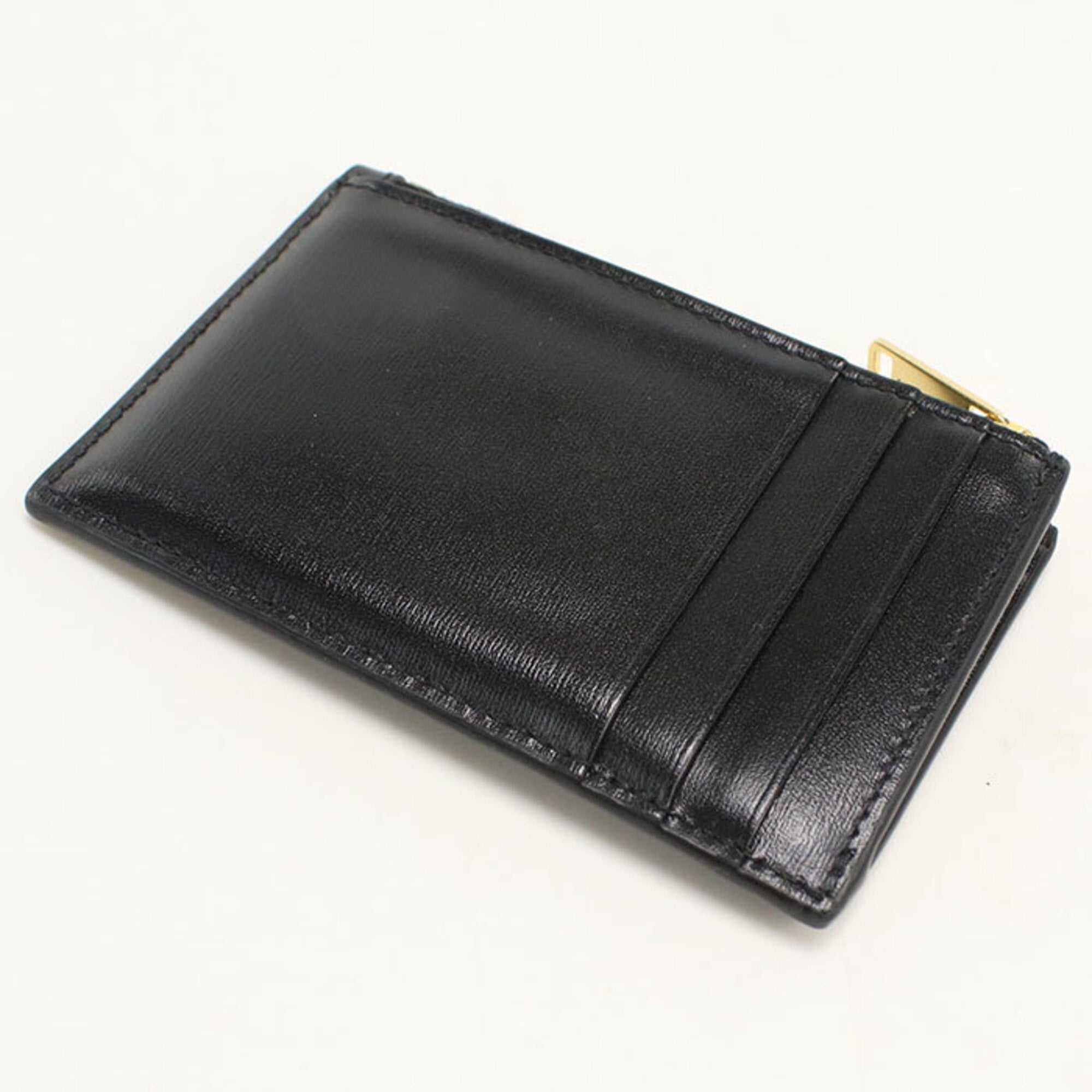 Celine Black Leather Coin Purse/Coin Case (Pre-Owned)