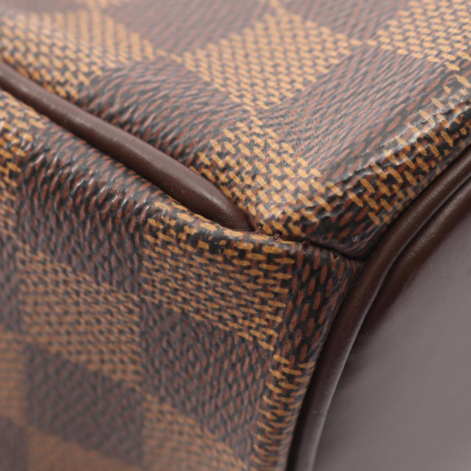 Louis Vuitton Brown Coated Canvas Leather Handbag (Pre-Owned)