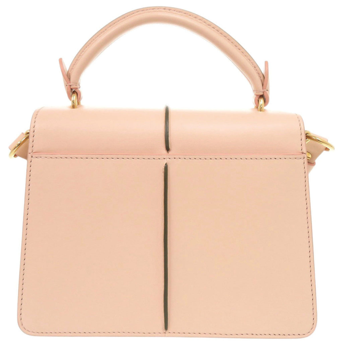 Marni Pink Leather Handbag Shoulder Bag (Pre-Owned)