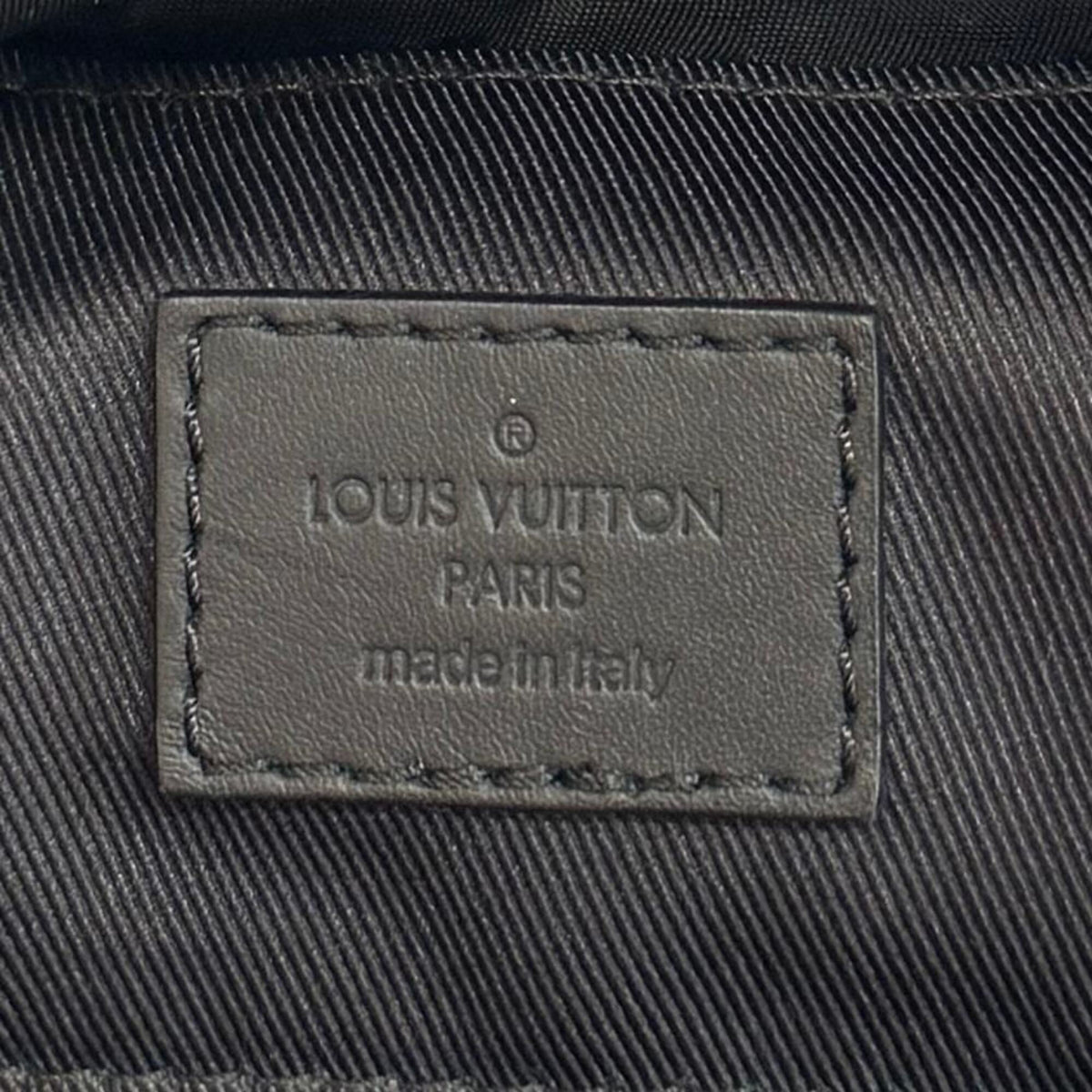 Louis Vuitton Monogram Shadow Black Monogram Backpack (Pre-Owned)