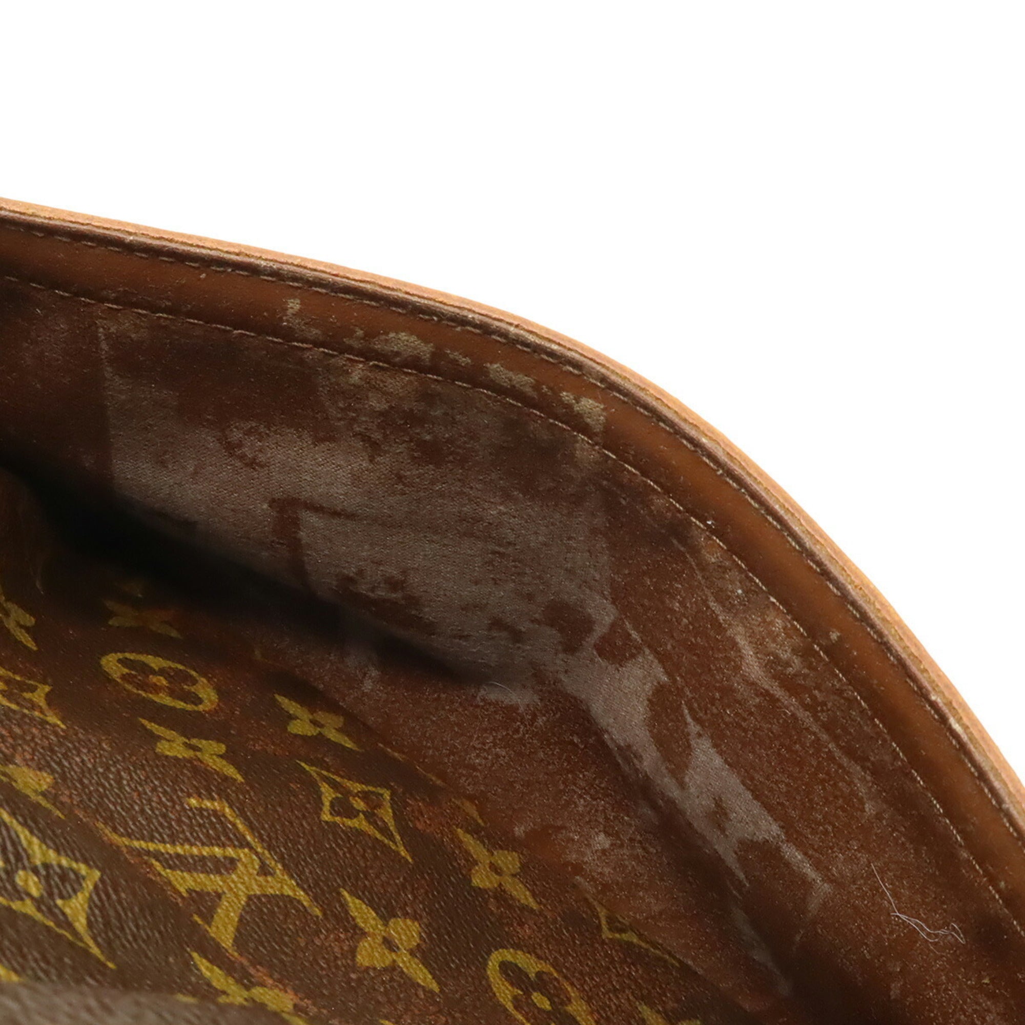 Louis Vuitton Brown Galle Monogram Monogram Pochette Shoulder Bag (Pre-Owned)
