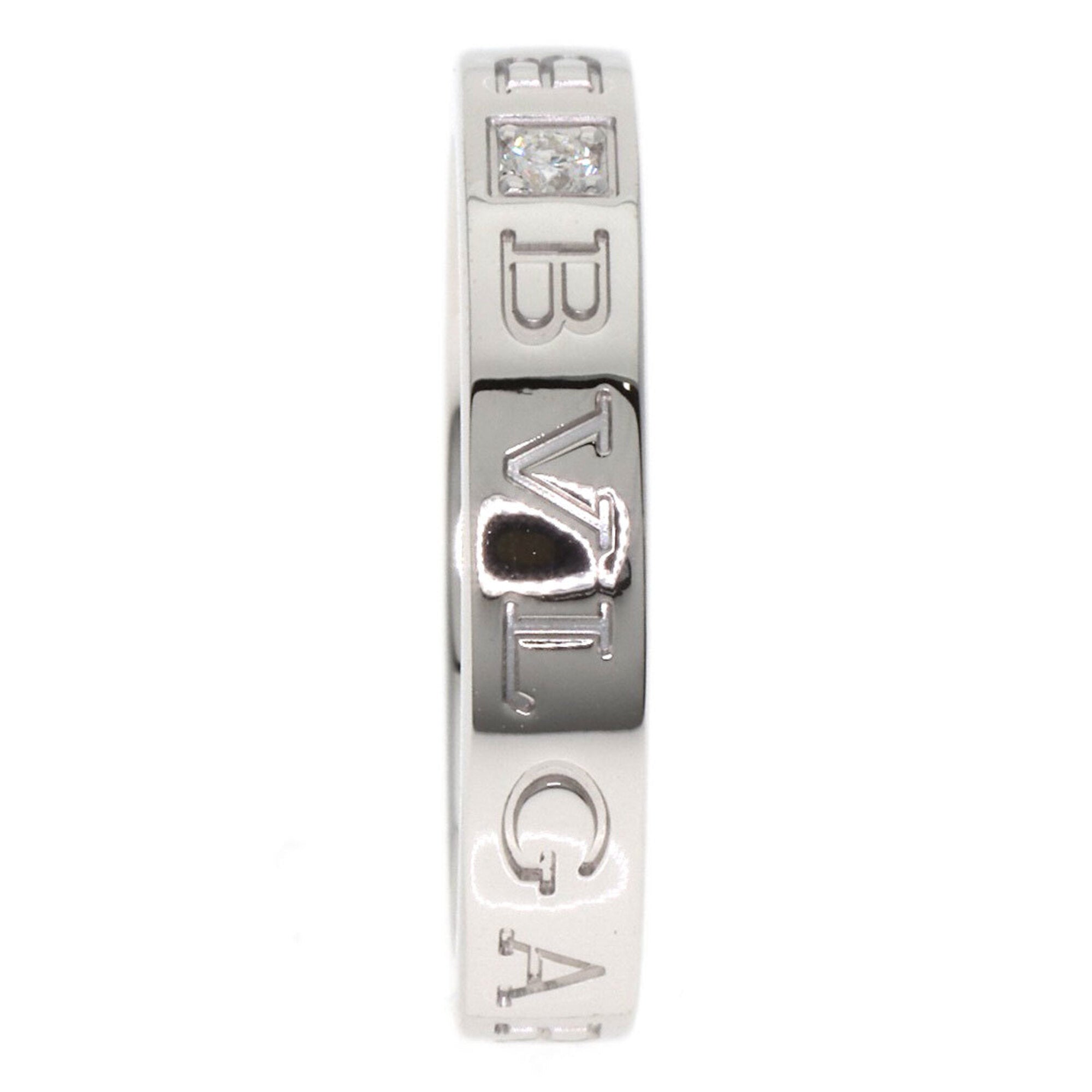 Bvlgari White Gold (18K) Band Ring (Pre-Owned)