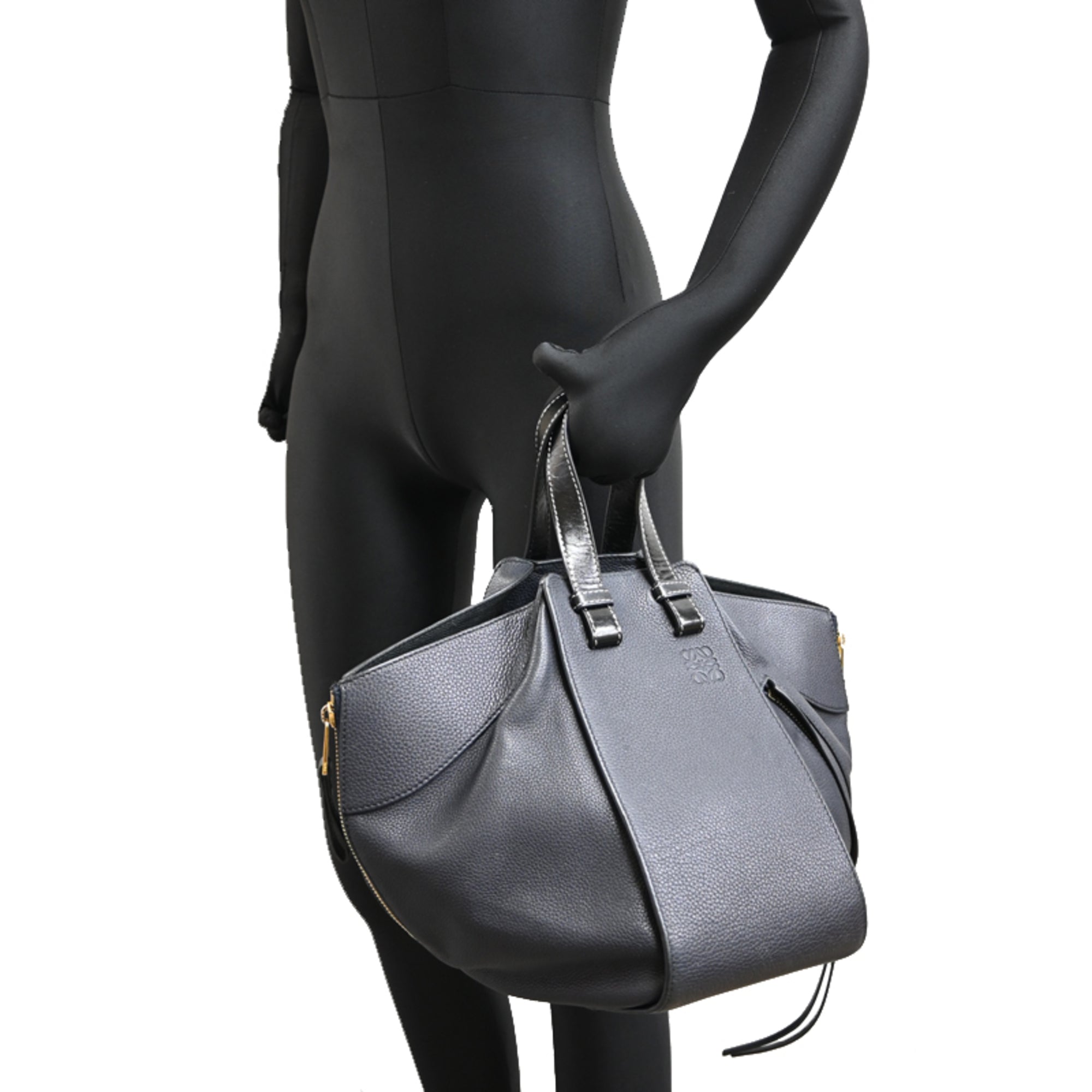 Loewe Black Leather Tote Bag (Pre-Owned)