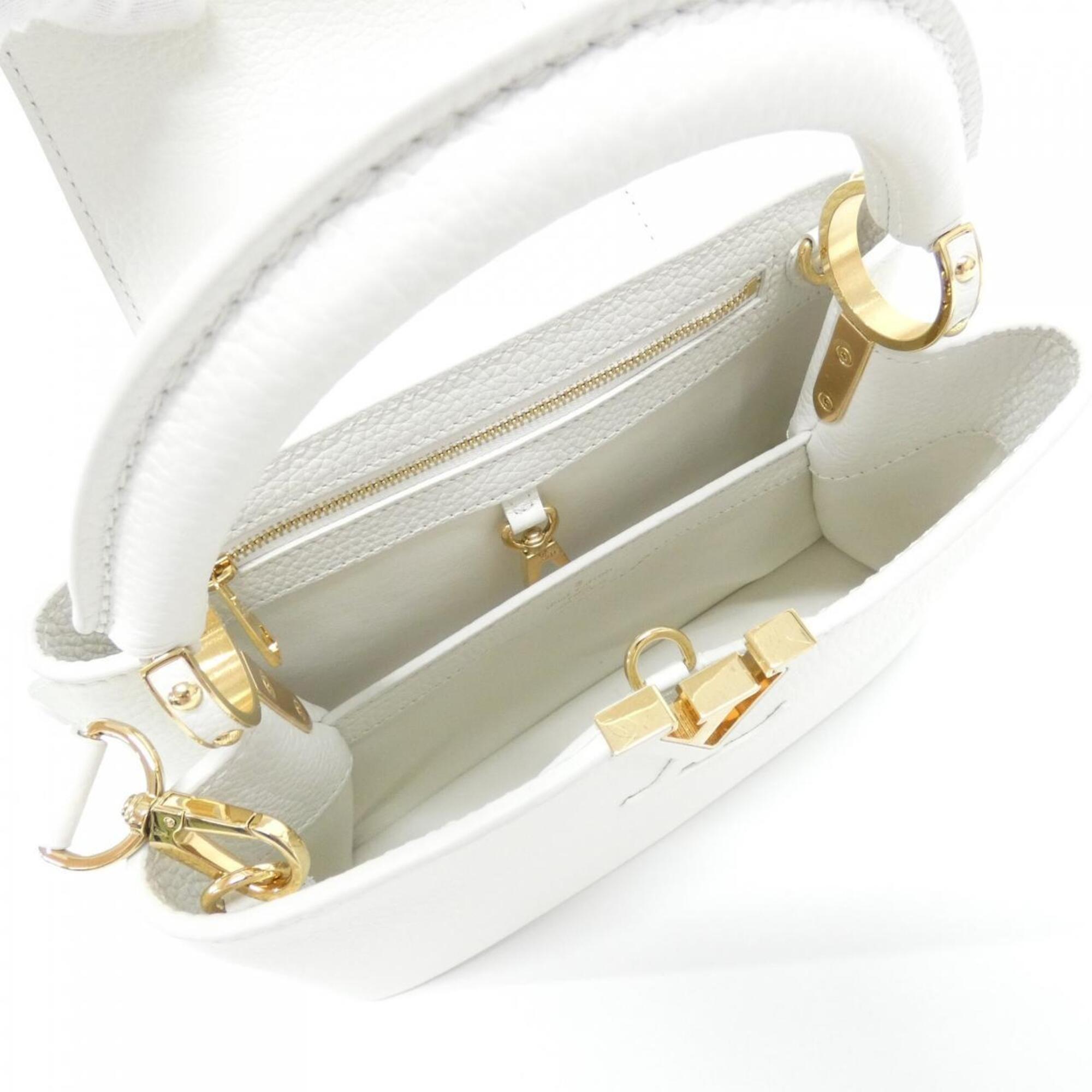 Louis Vuitton Blanc Handbag (Pre-Owned)