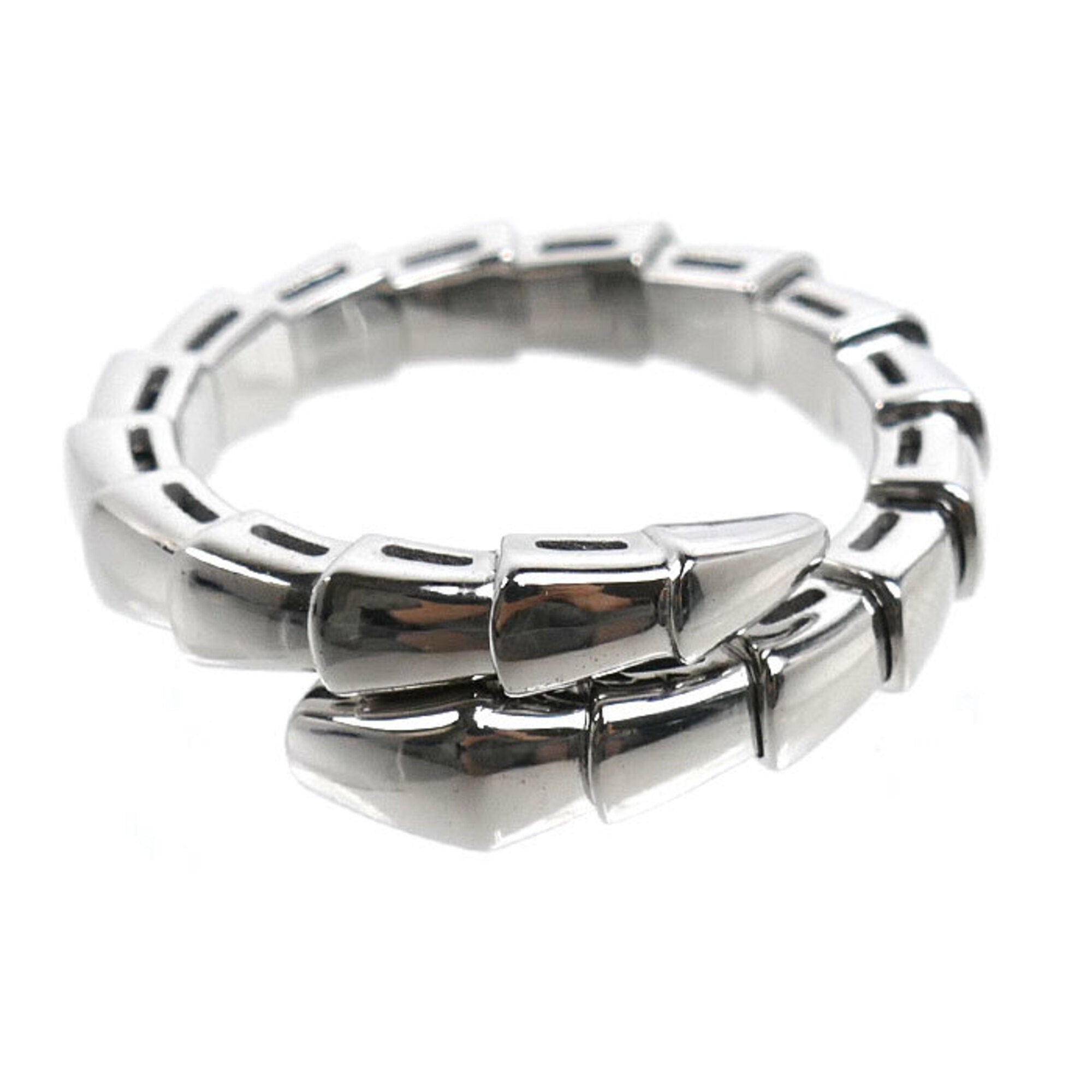 Bvlgari White Gold (18K) Band Ring (Pre-Owned)