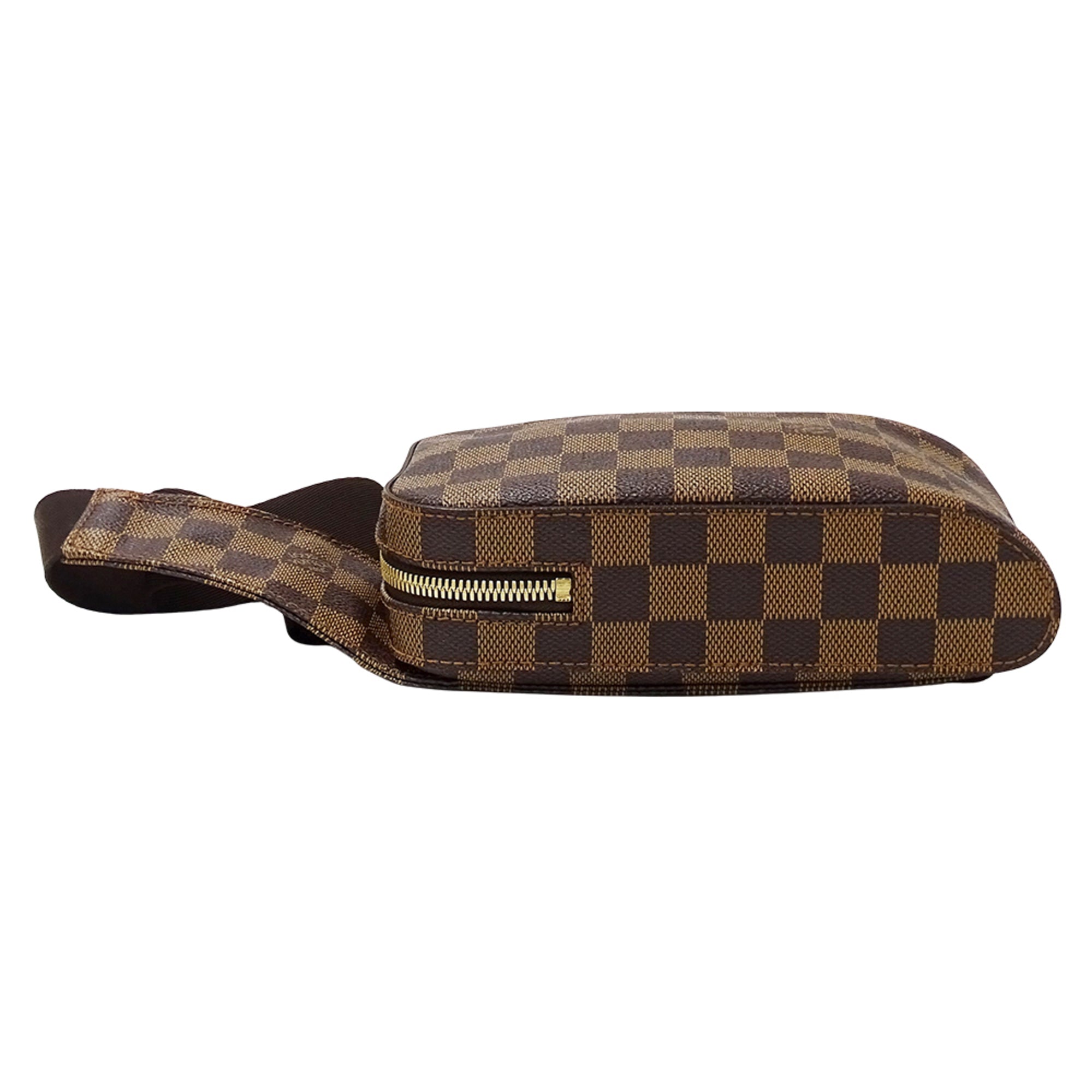 Louis Vuitton Damier Damier Canvas Ebene Damier Canvas Handbag Sling Bag (Pre-Owned)