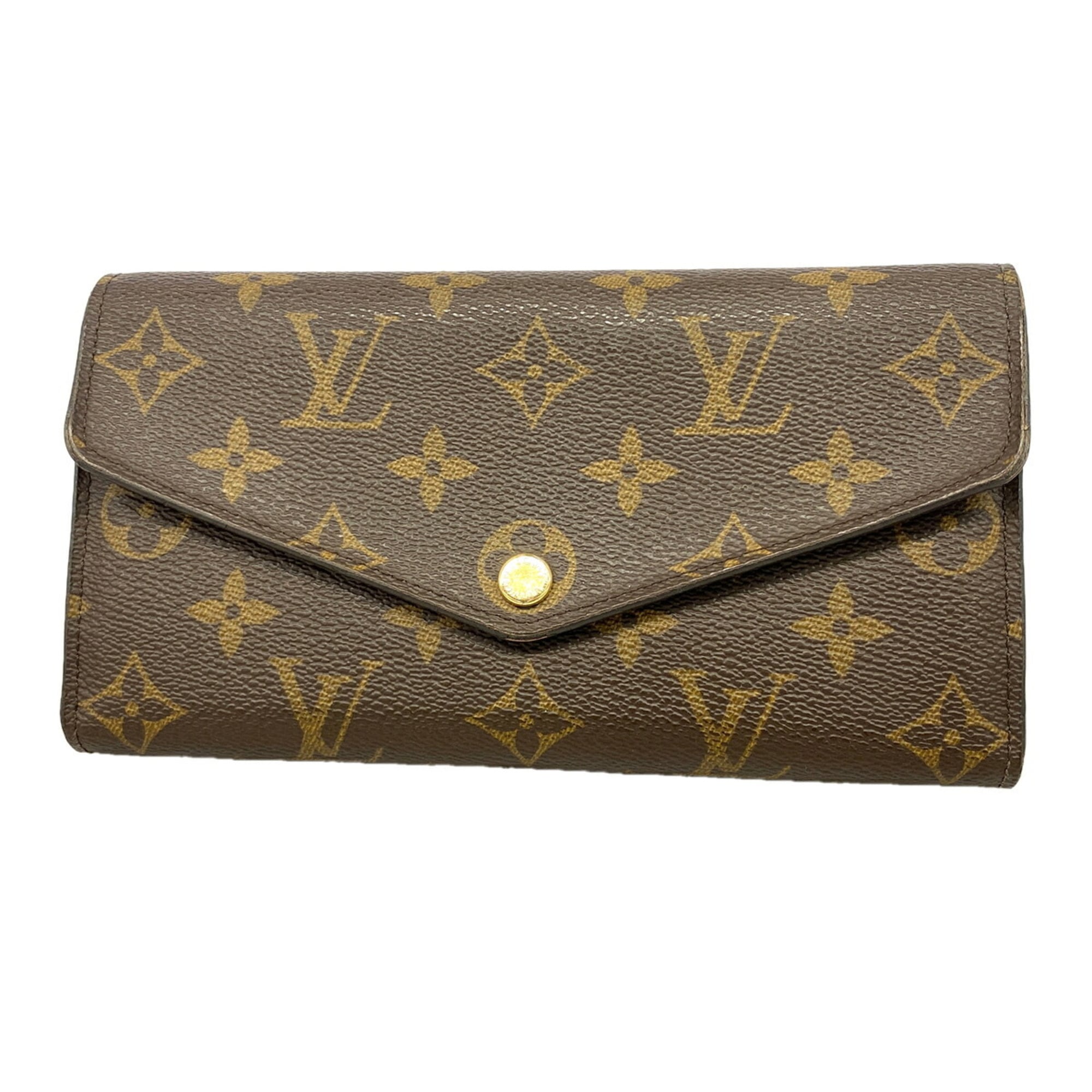 Louis Vuitton Brown Long Wallet (Bi-Fold) (Pre-Owned)