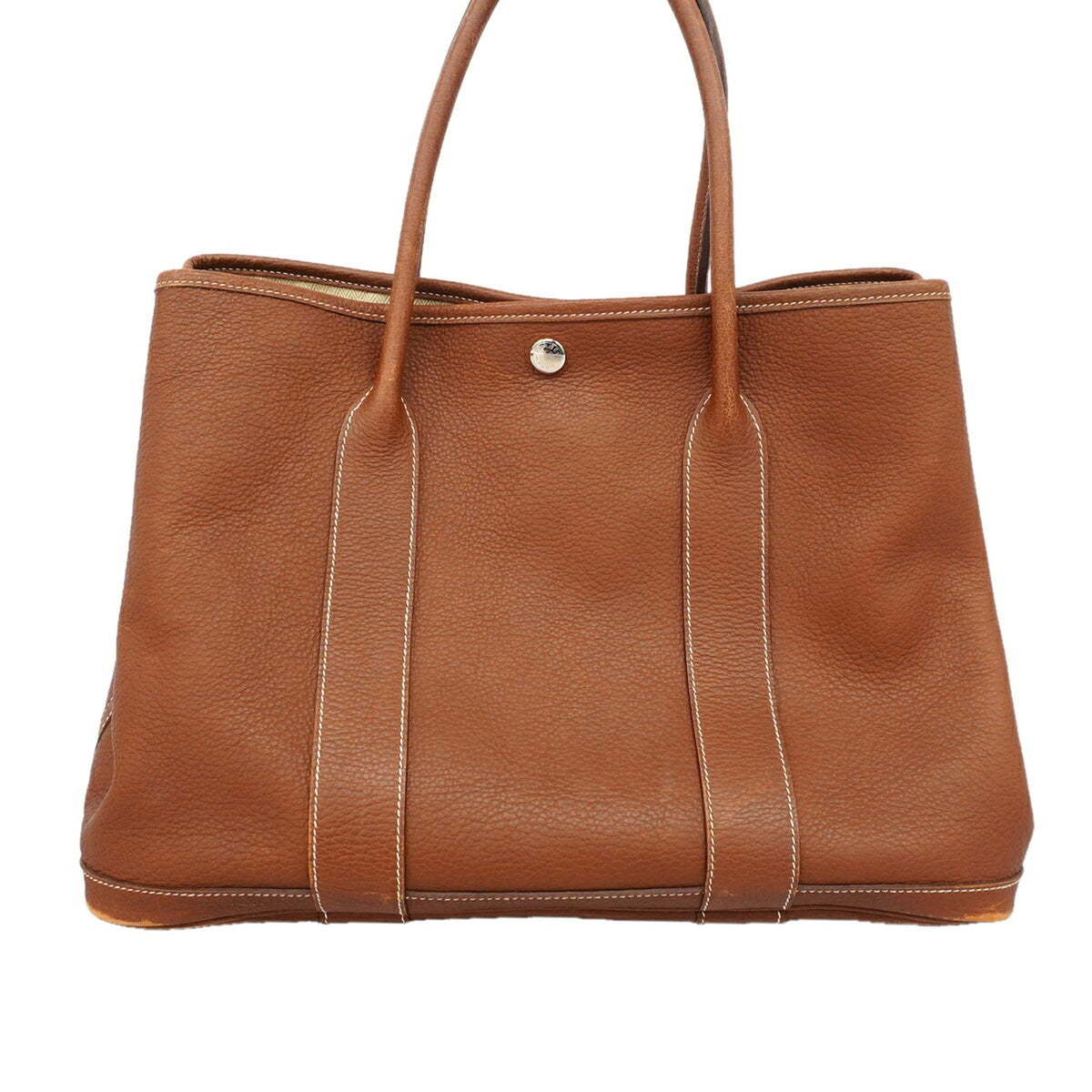 Hermes Gold Negonda Leather Tote Bag (Pre-Owned)