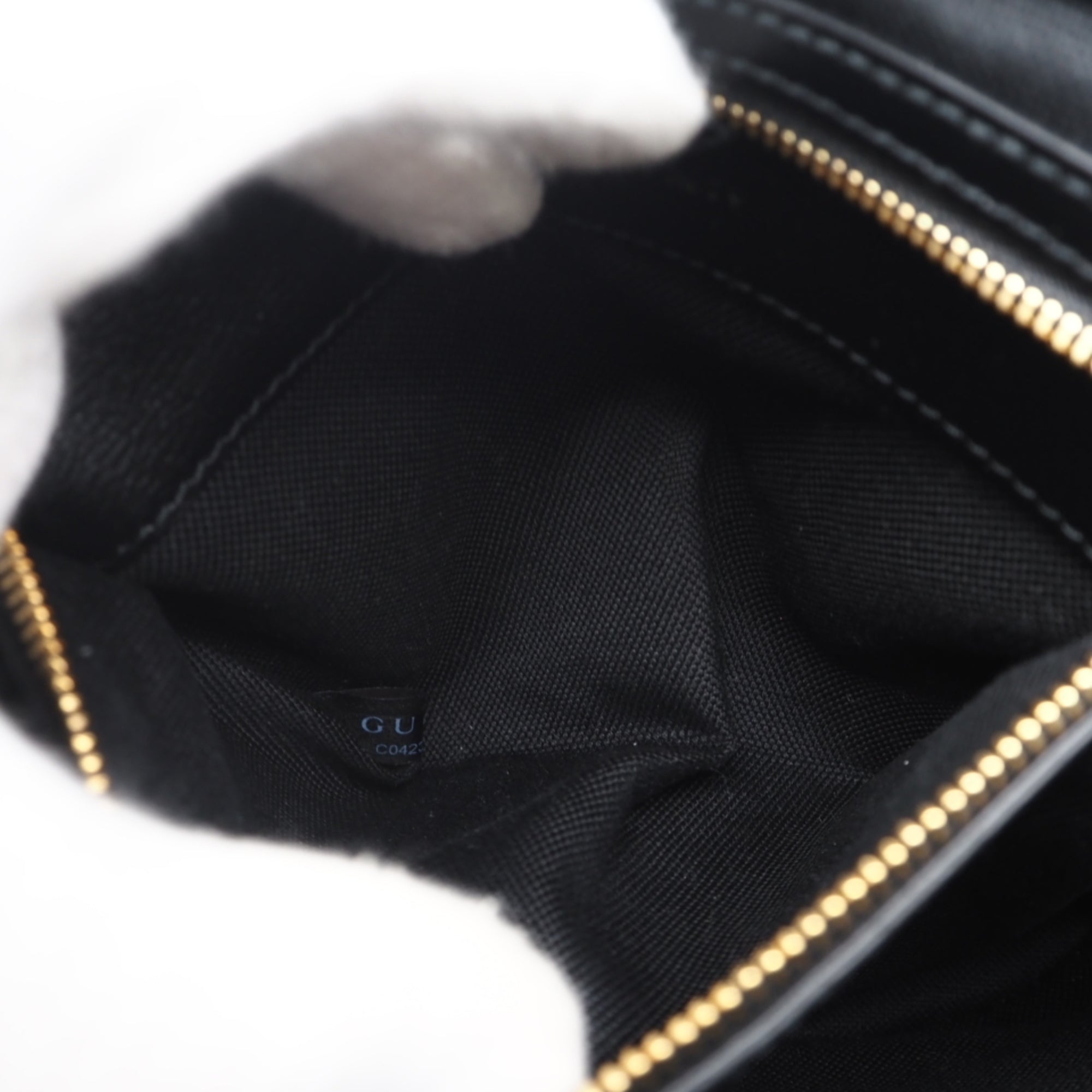 Gucci Black Leather Shoulder Bag (Pre-Owned)