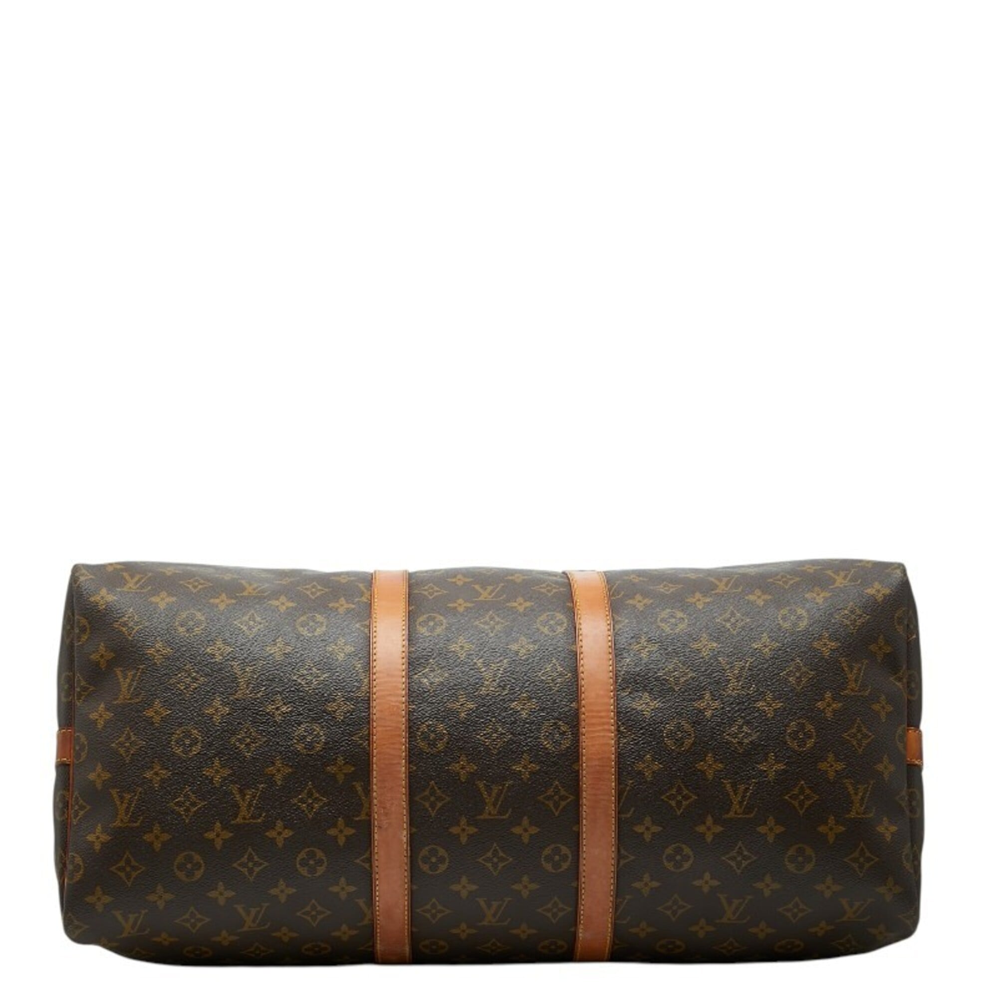 Louis Vuitton Monogram Brown Pvc Leather Boston Bag Shoulder Bag (Pre-Owned)