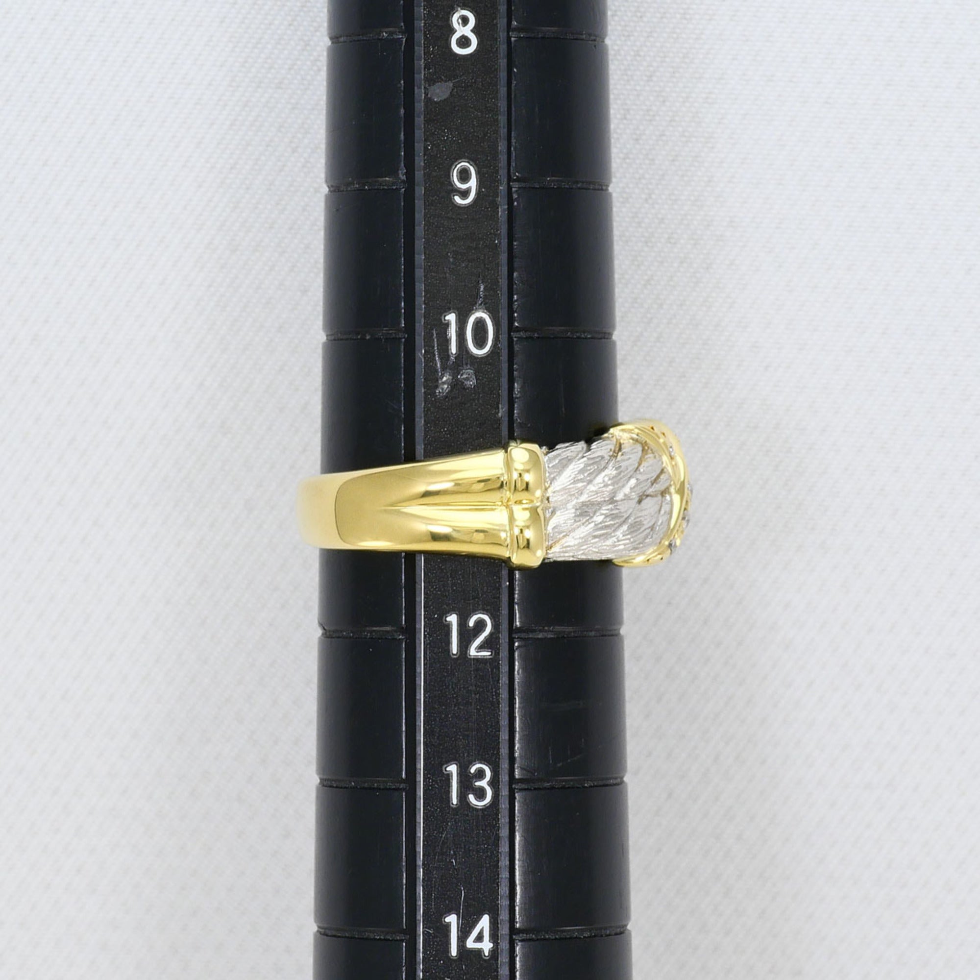 Unbranded Platinum Yellow Gold Yellow Gold (18K) Platinum 900 Band Ring (Pre-Owned)