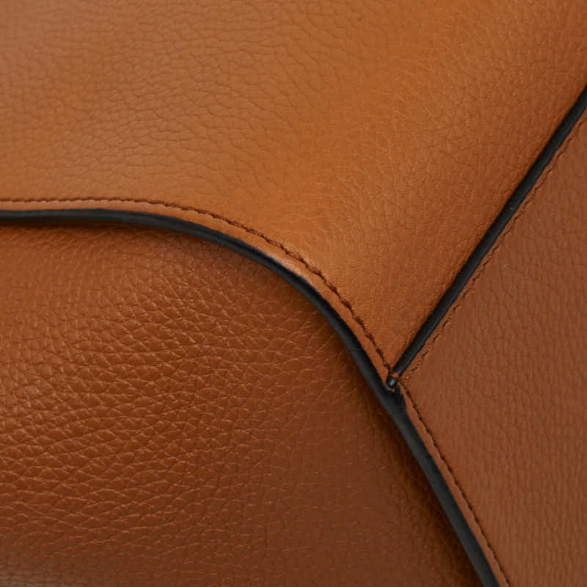 Loewe Hammock Brown Leather Handbag Shoulder Bag (Pre-Owned)