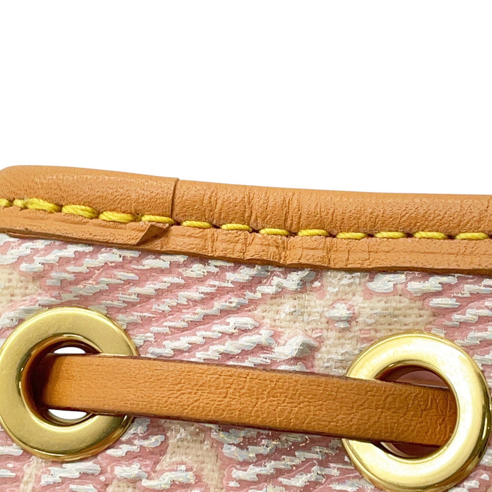 Louis Vuitton Pink Monogram Jacquard Handbag Shoulder Bag (Pre-Owned)