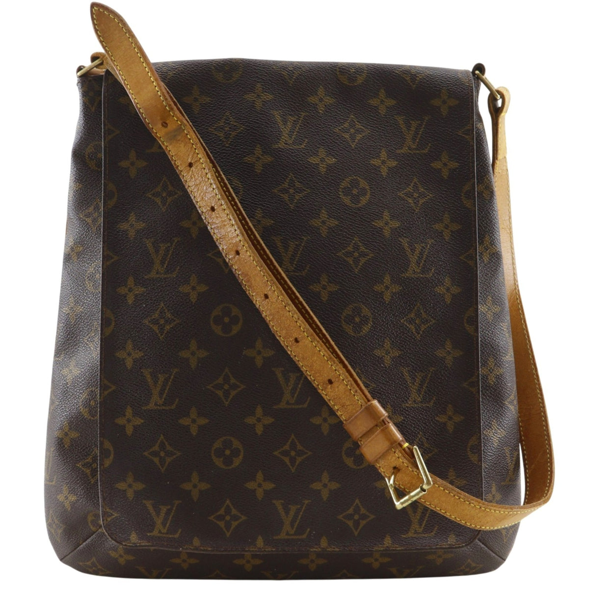 Louis Vuitton Brown Monogram Monogram Shoulder Bag (Pre-Owned)
