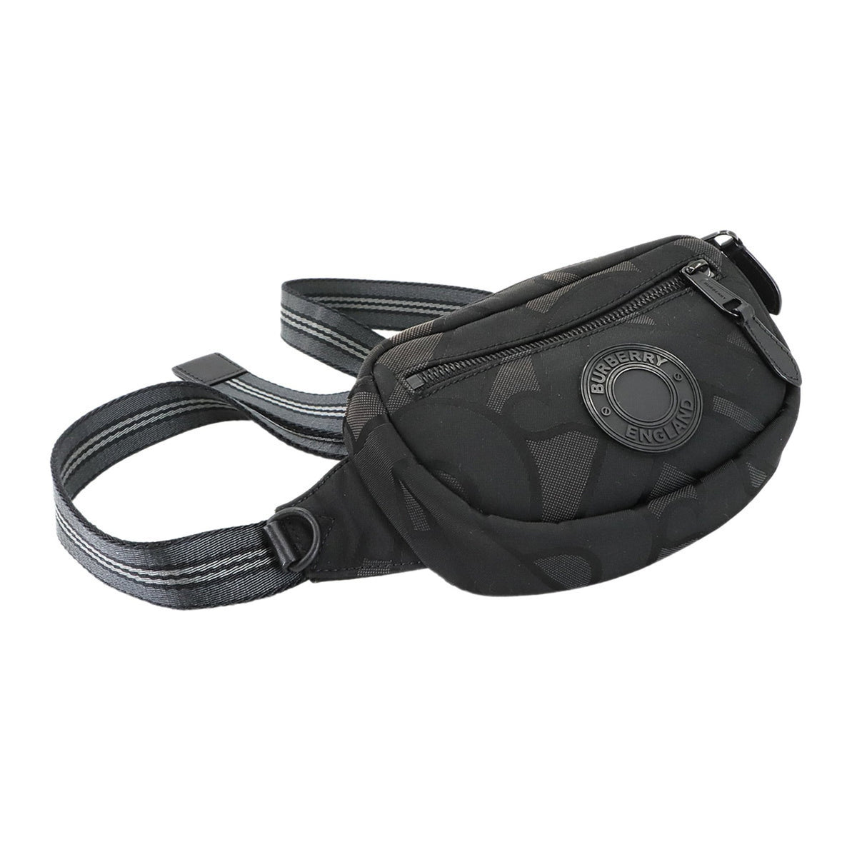 Burberry Black Polyester Handbag Pouch Sling Bag (Pre-Owned)
