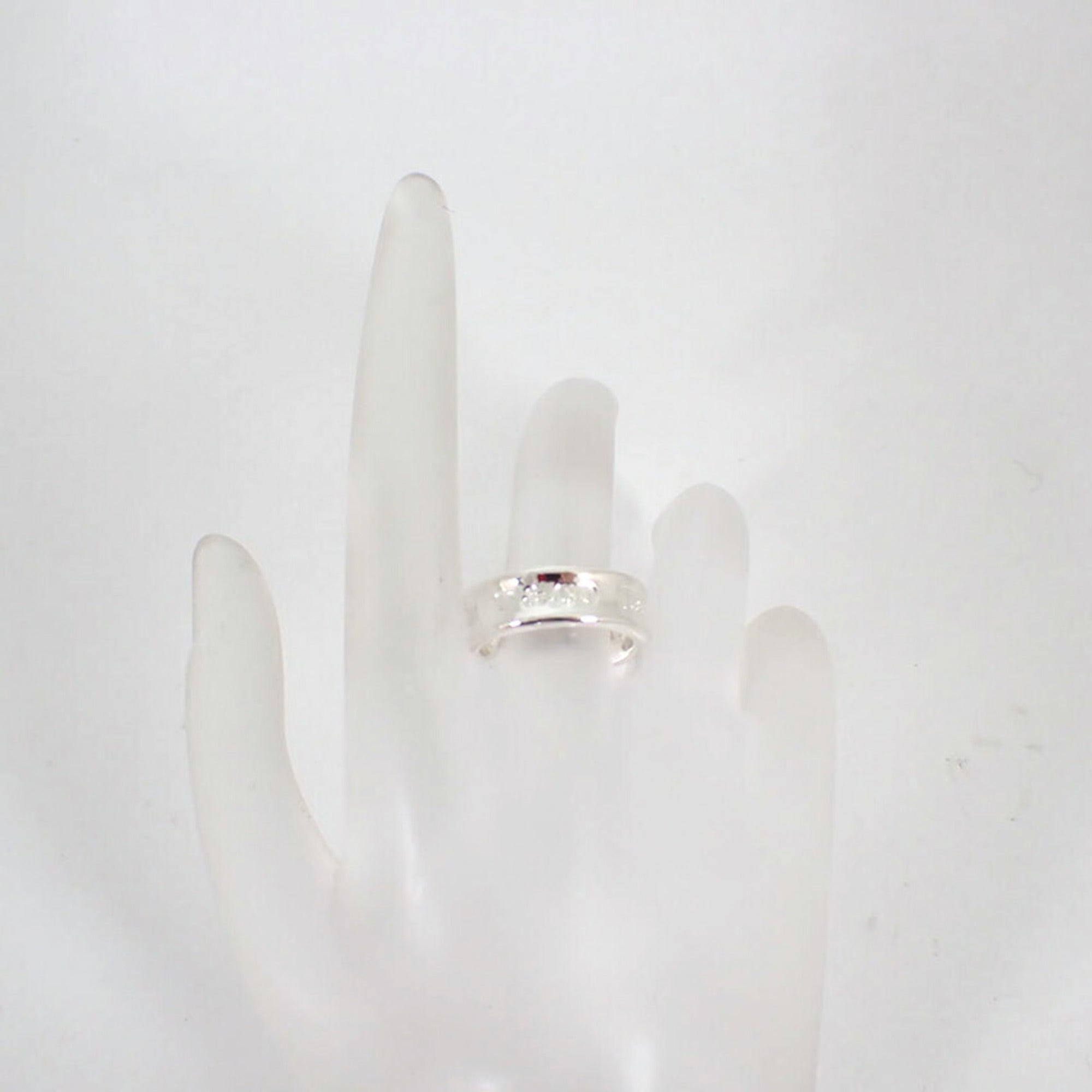 Tiffany Sterling Silver 925 Band Ring (Pre-Owned)