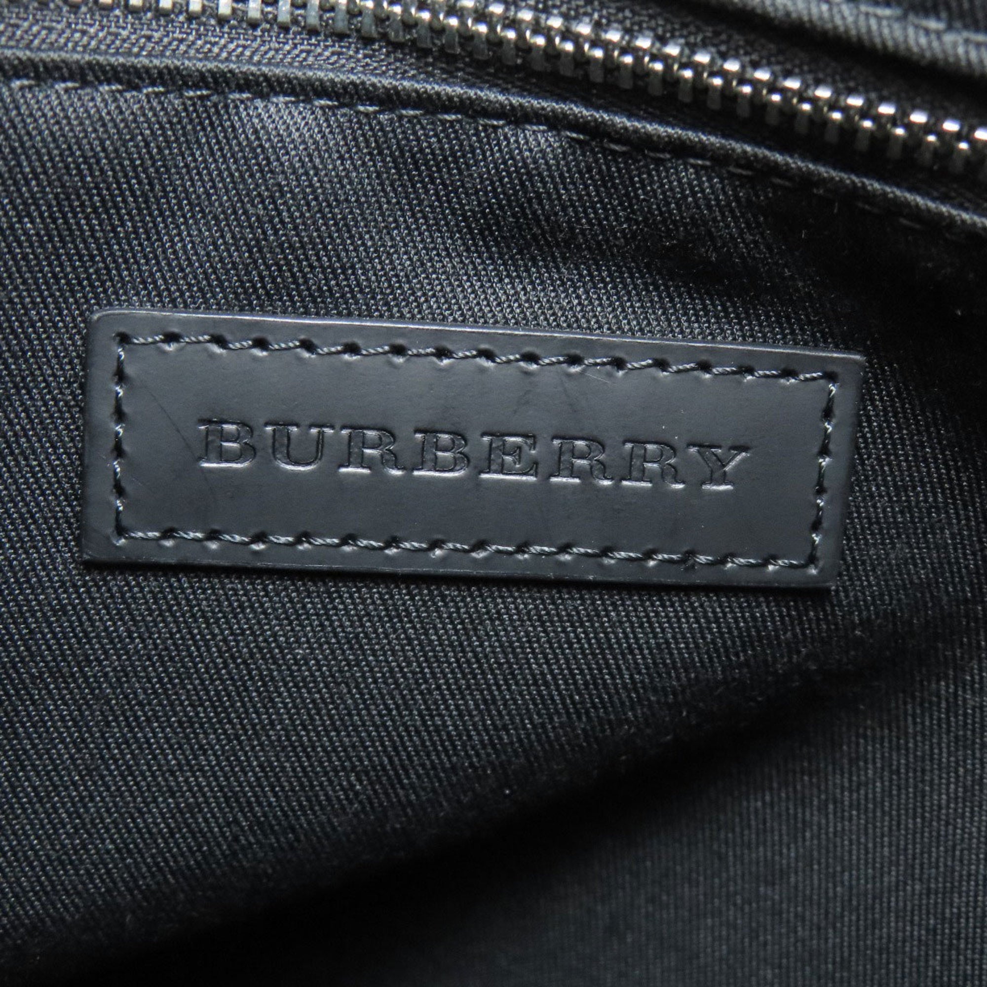 Burberry Black Blue Pvc Shoulder Bag (Pre-Owned)