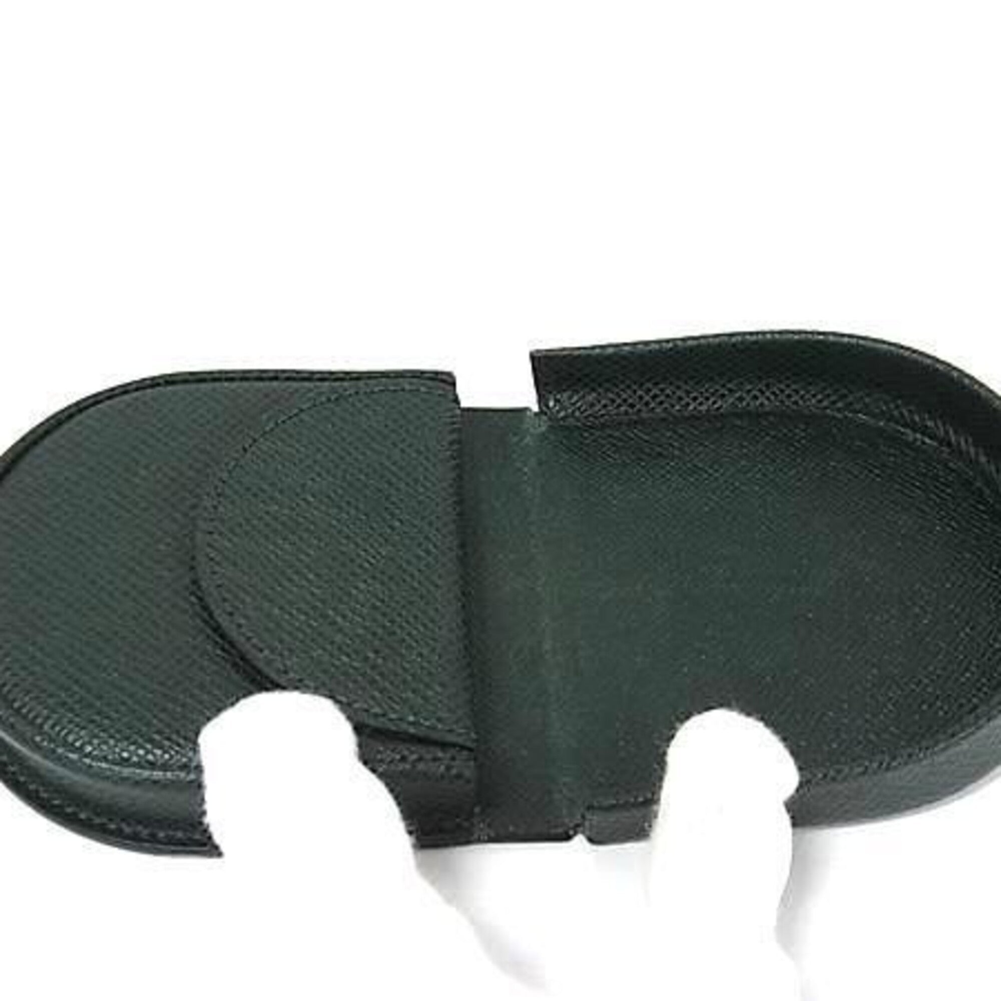 Louis Vuitton Episea Green Taiga Leather Coin Purse/Coin Case (Pre-Owned)