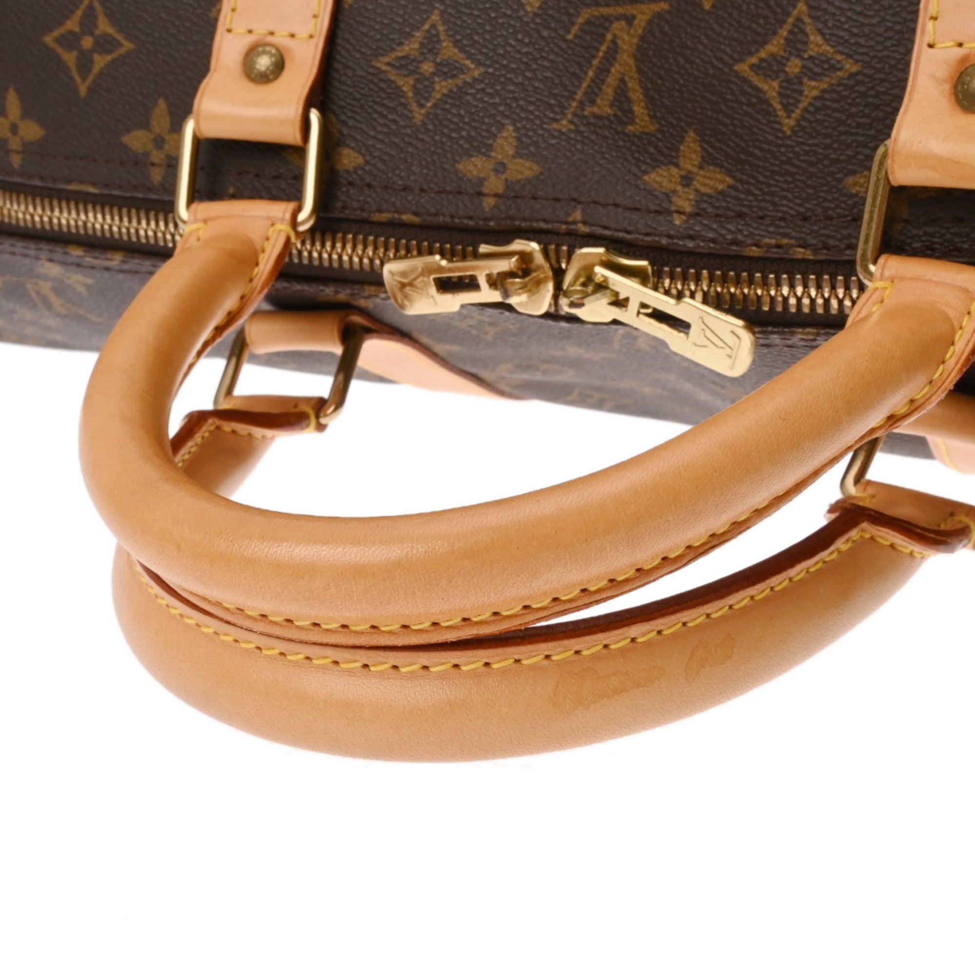 Louis Vuitton Brown Monogram Boston Bag (Pre-Owned)