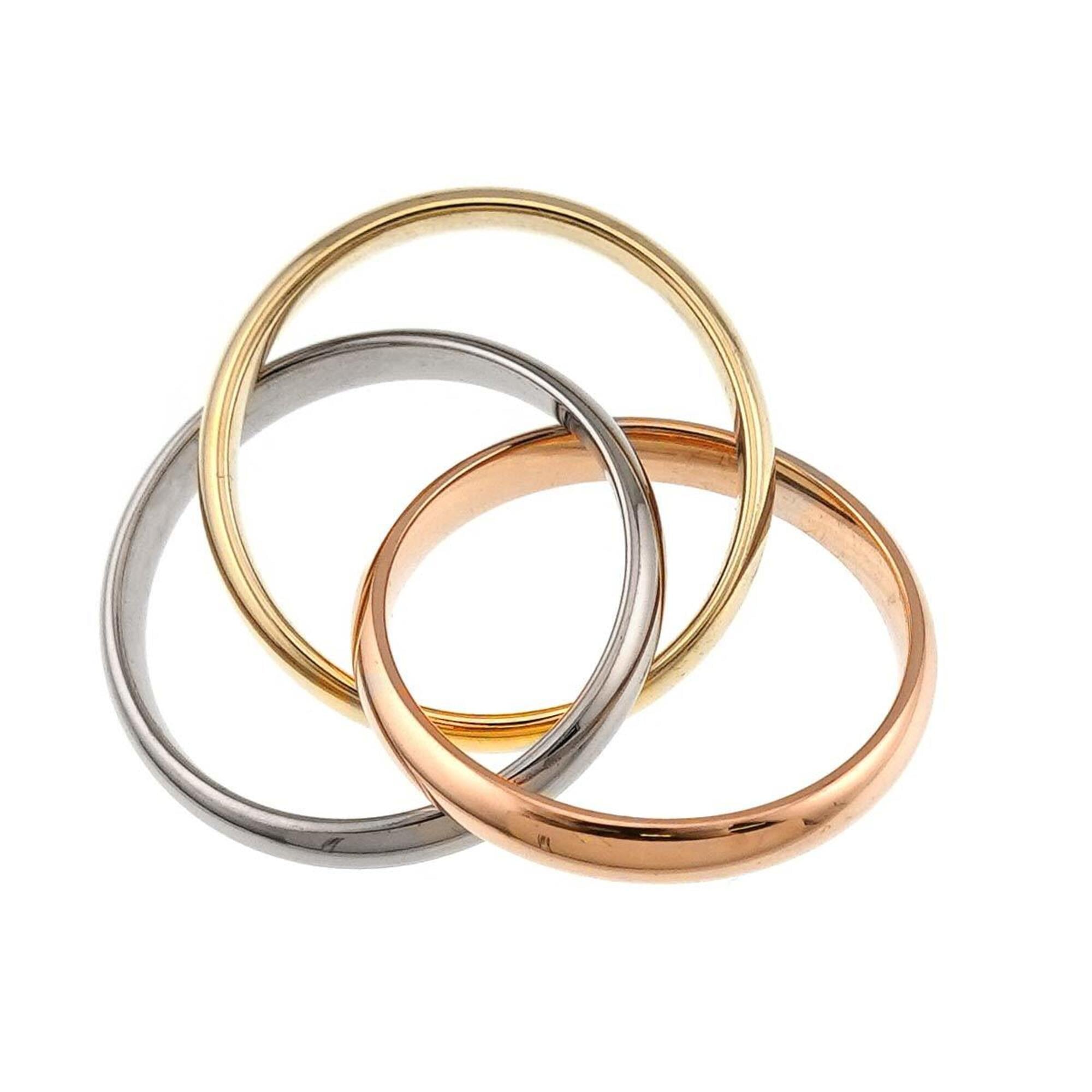Cartier Yellow Gold (18K) Pink Gold (18K) White Gold (18K) Band Ring (Pre-Owned)