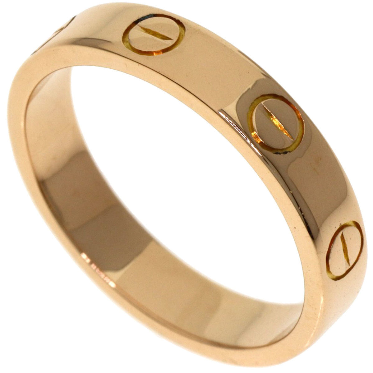 Cartier Pink Gold (18K) Band Ring (Pre-Owned)