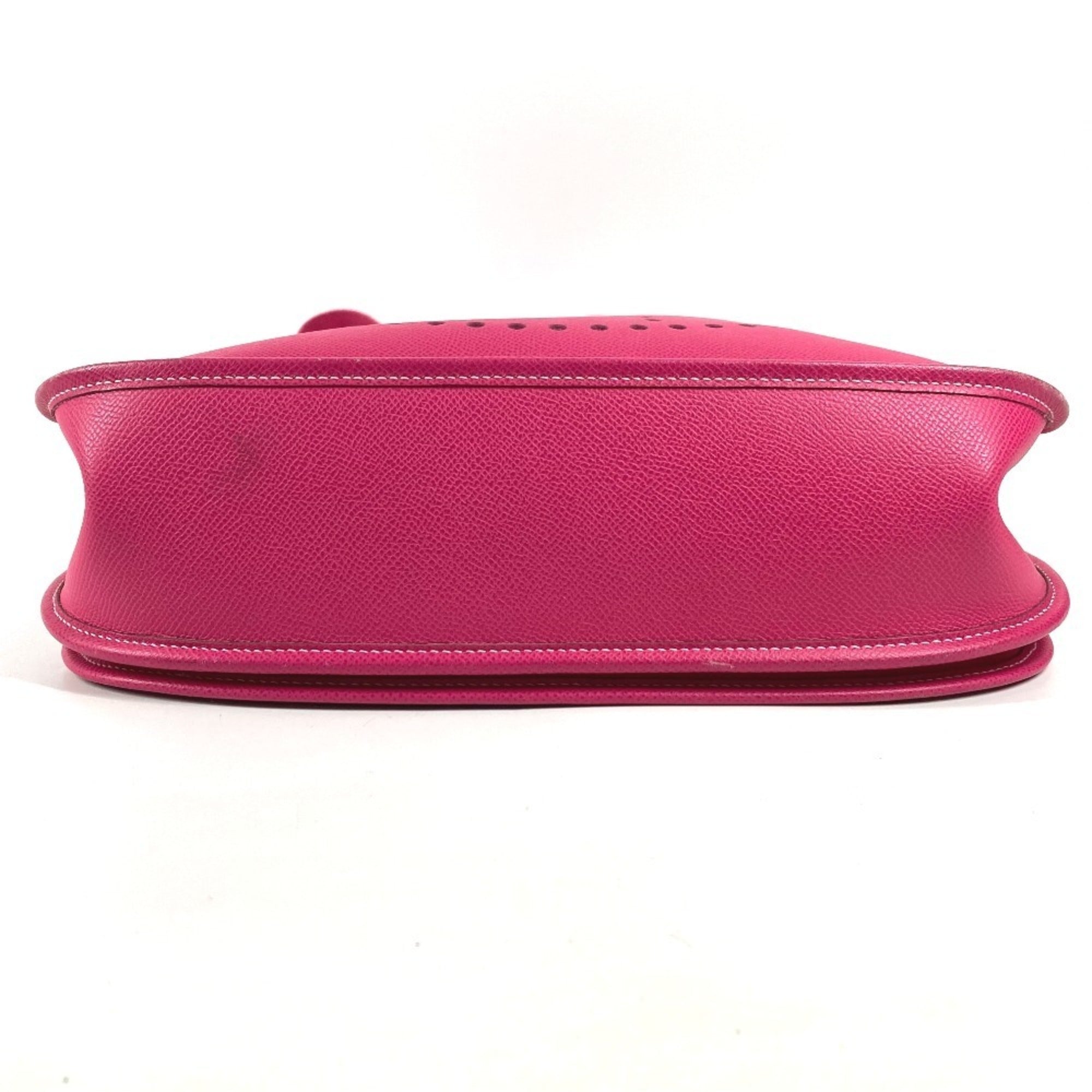 Hermes Pink Rose Tyrien Epsom Leather Pochette Shoulder Bag (Pre-Owned)