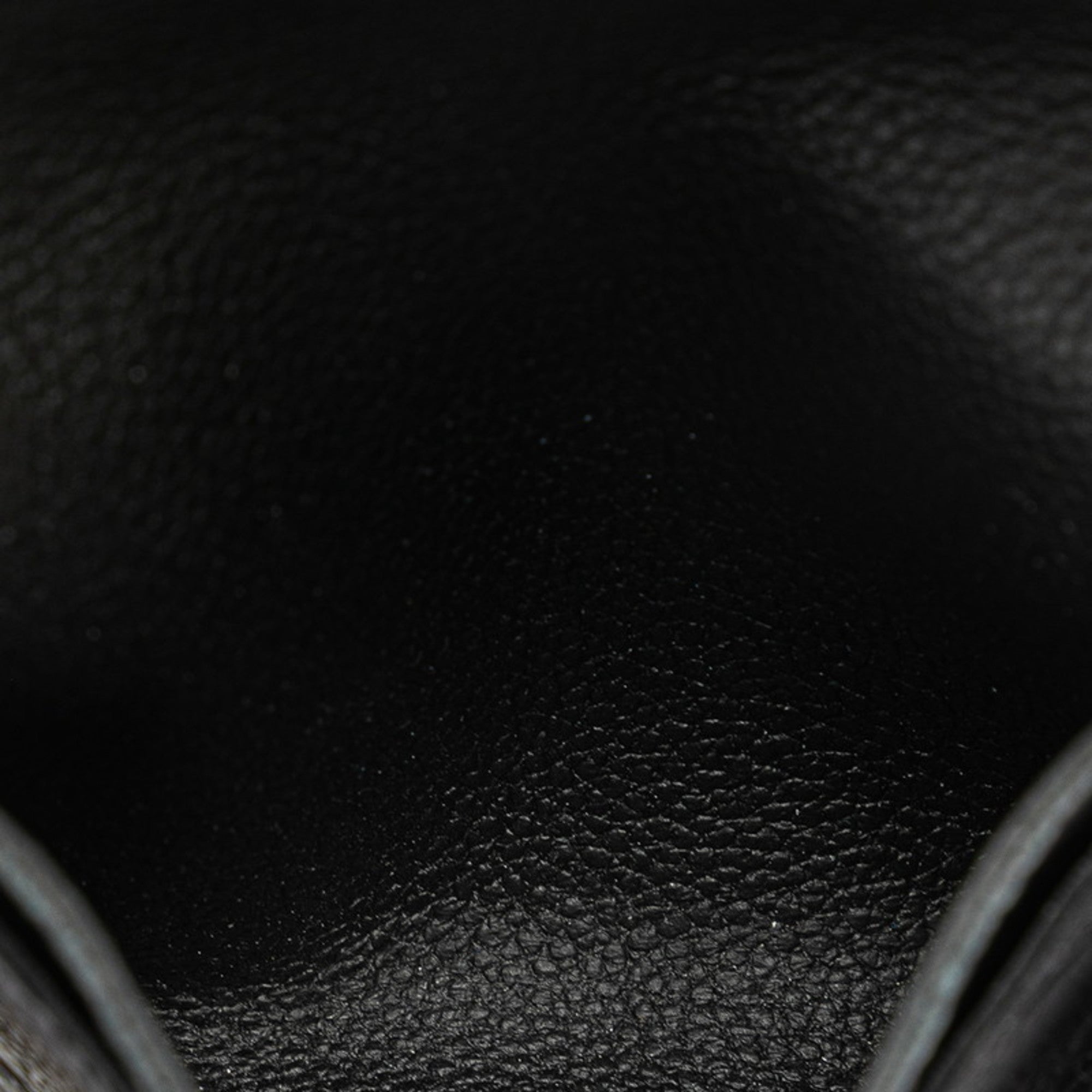 Louis Vuitton Black Noir Leather Wallet (Bi-Fold) (Pre-Owned)