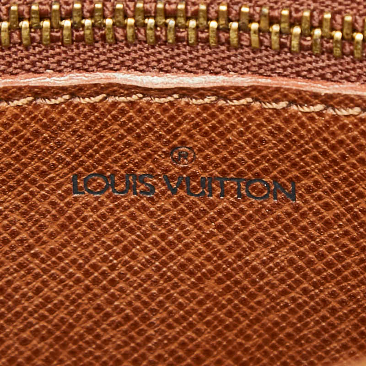 Louis Vuitton Brown Pvc Leather Shoulder Bag (Pre-Owned)