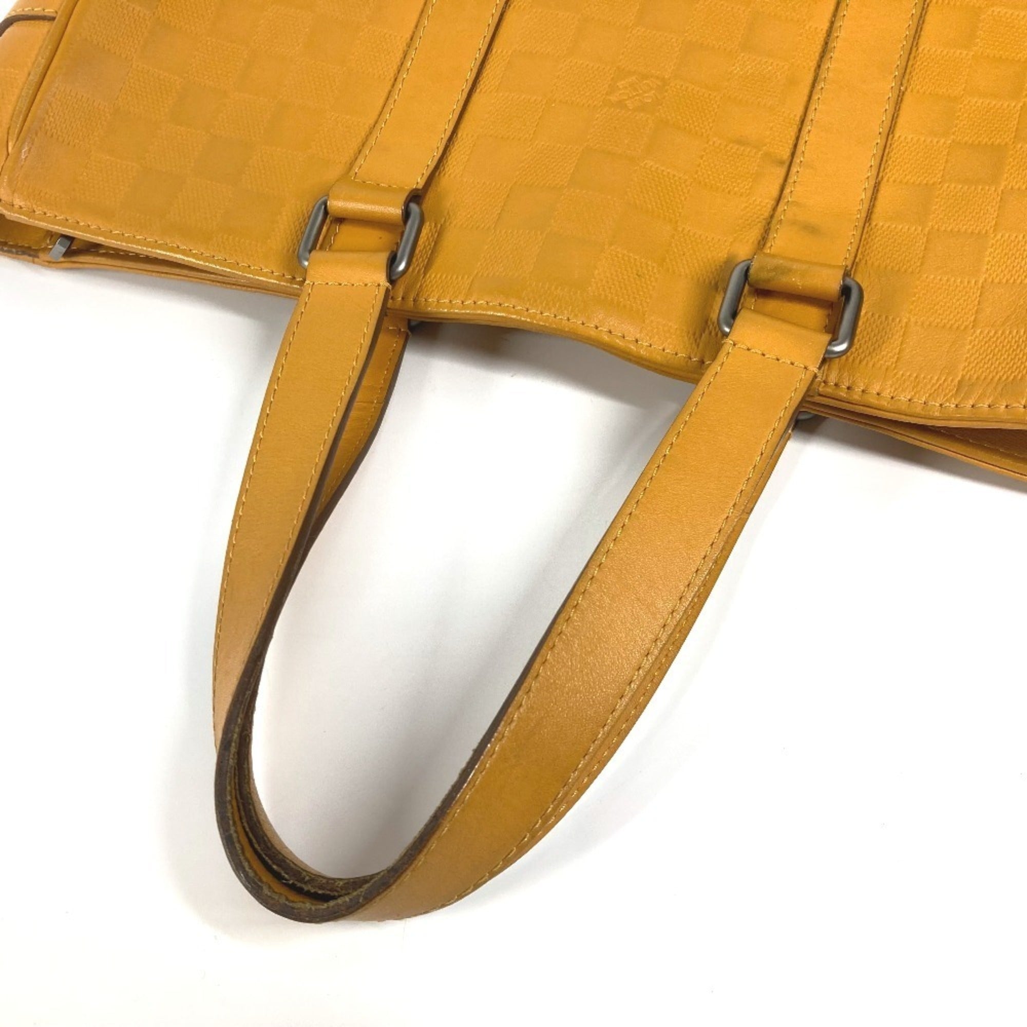 Louis Vuitton Damier Infini Solar Yellow Damier Infini Shoulder Bag Tote Bag (Pre-Owned)