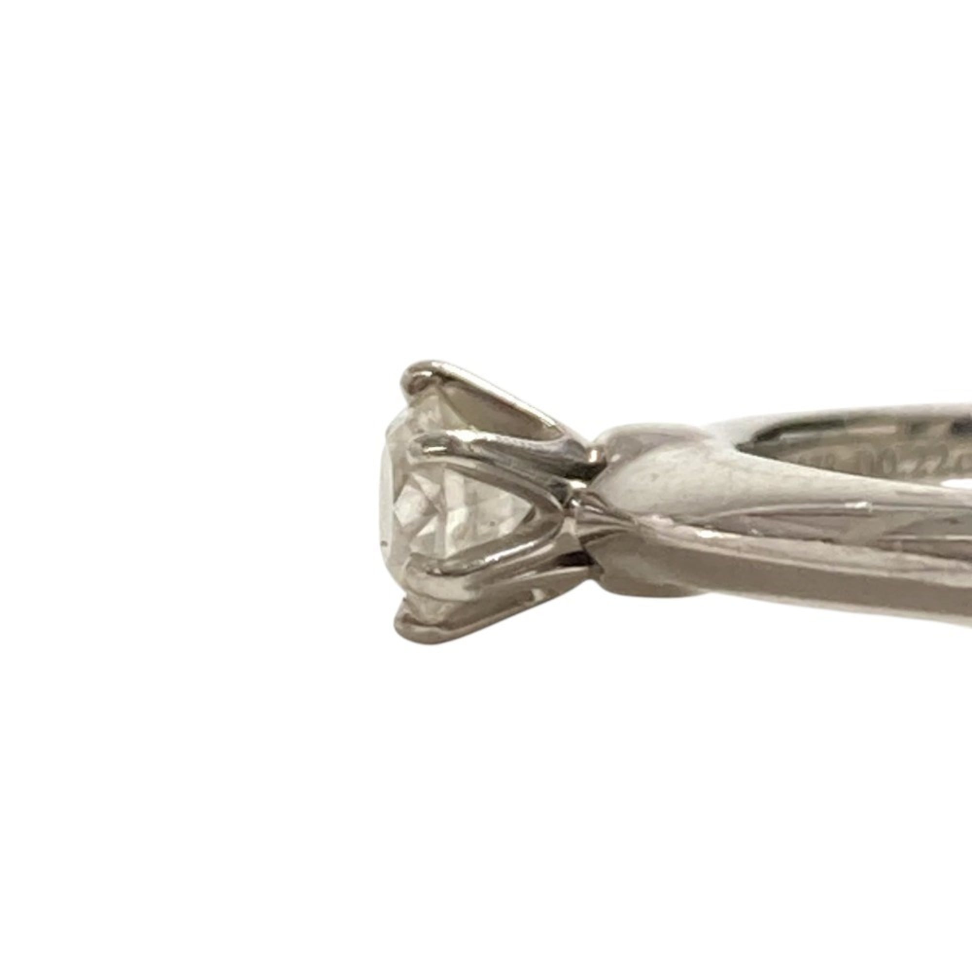 Tiffany Silver Platinum 950 Band Ring (Pre-Owned)
