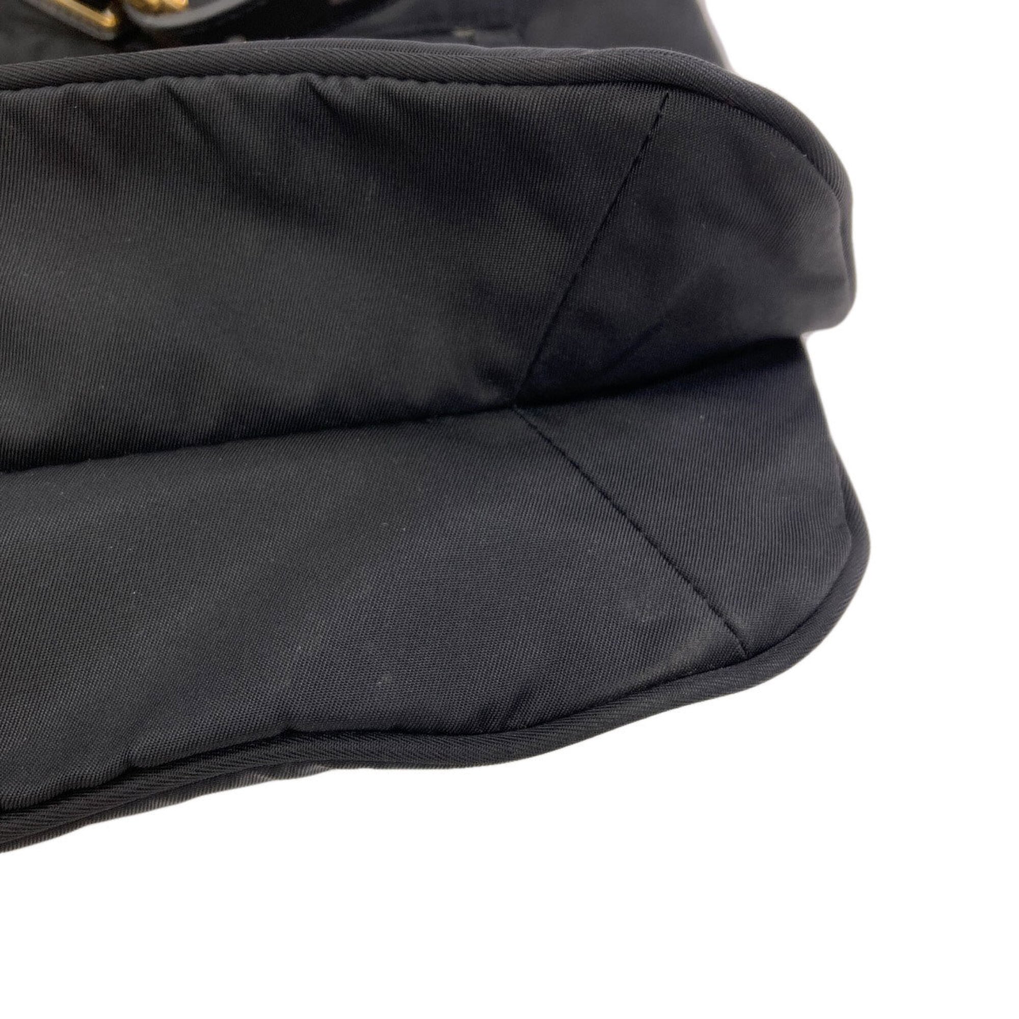 Prada Black Nylon Shoulder Bag (Pre-Owned)