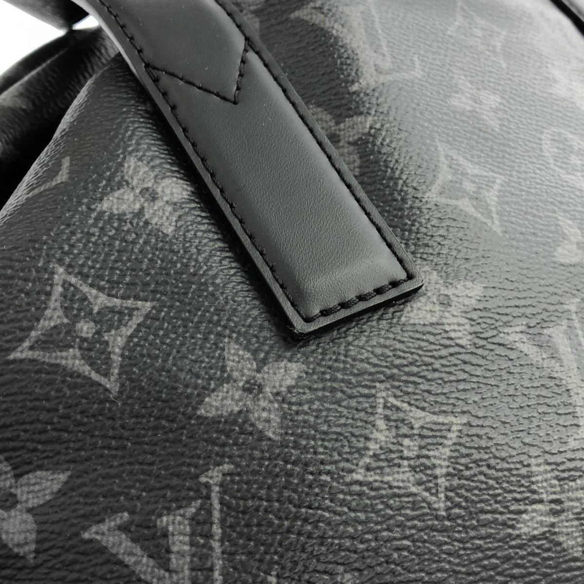 Louis Vuitton Black Coated Canvas Handbag (Pre-Owned)