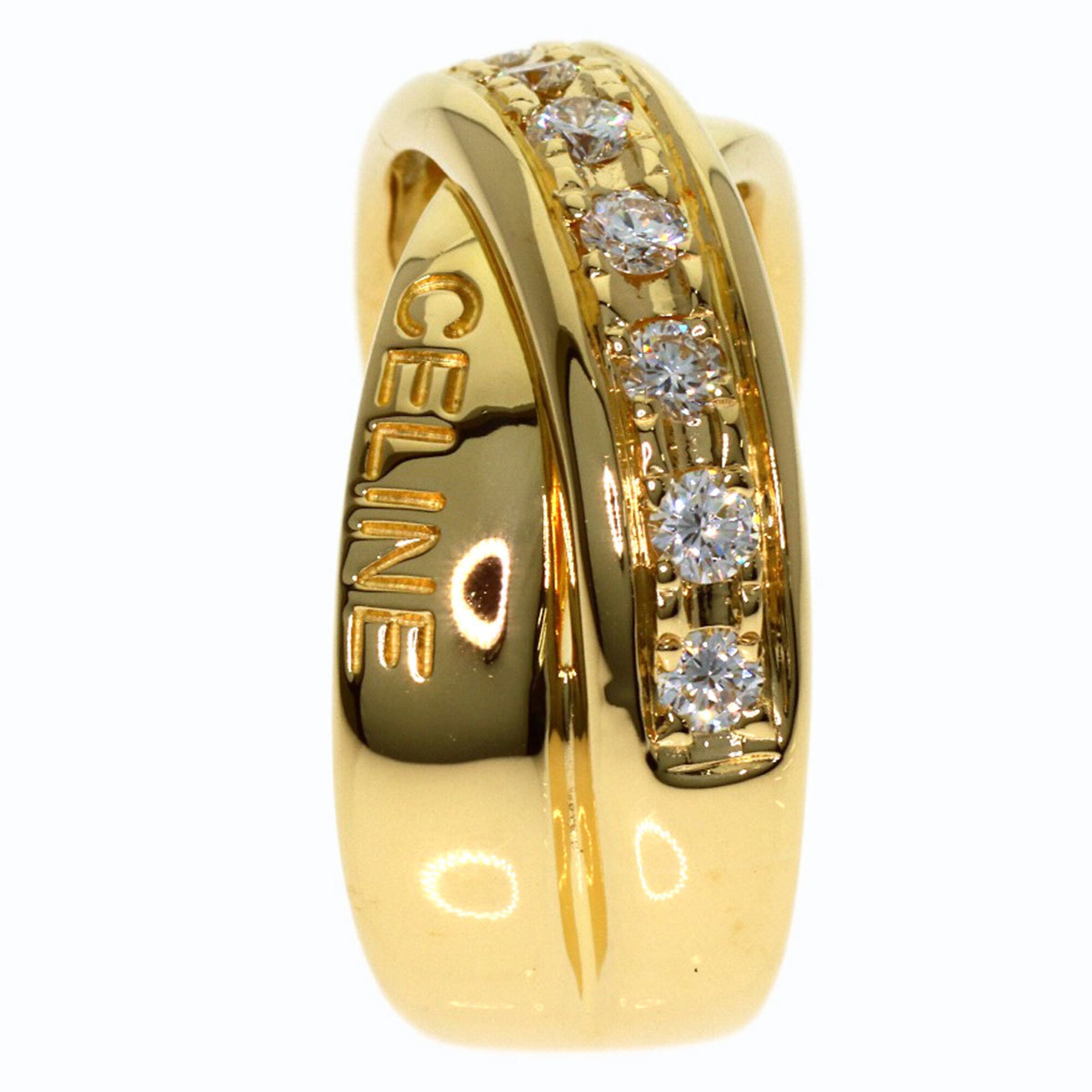 Celine Yellow Gold (18K) Band Ring (Pre-Owned)