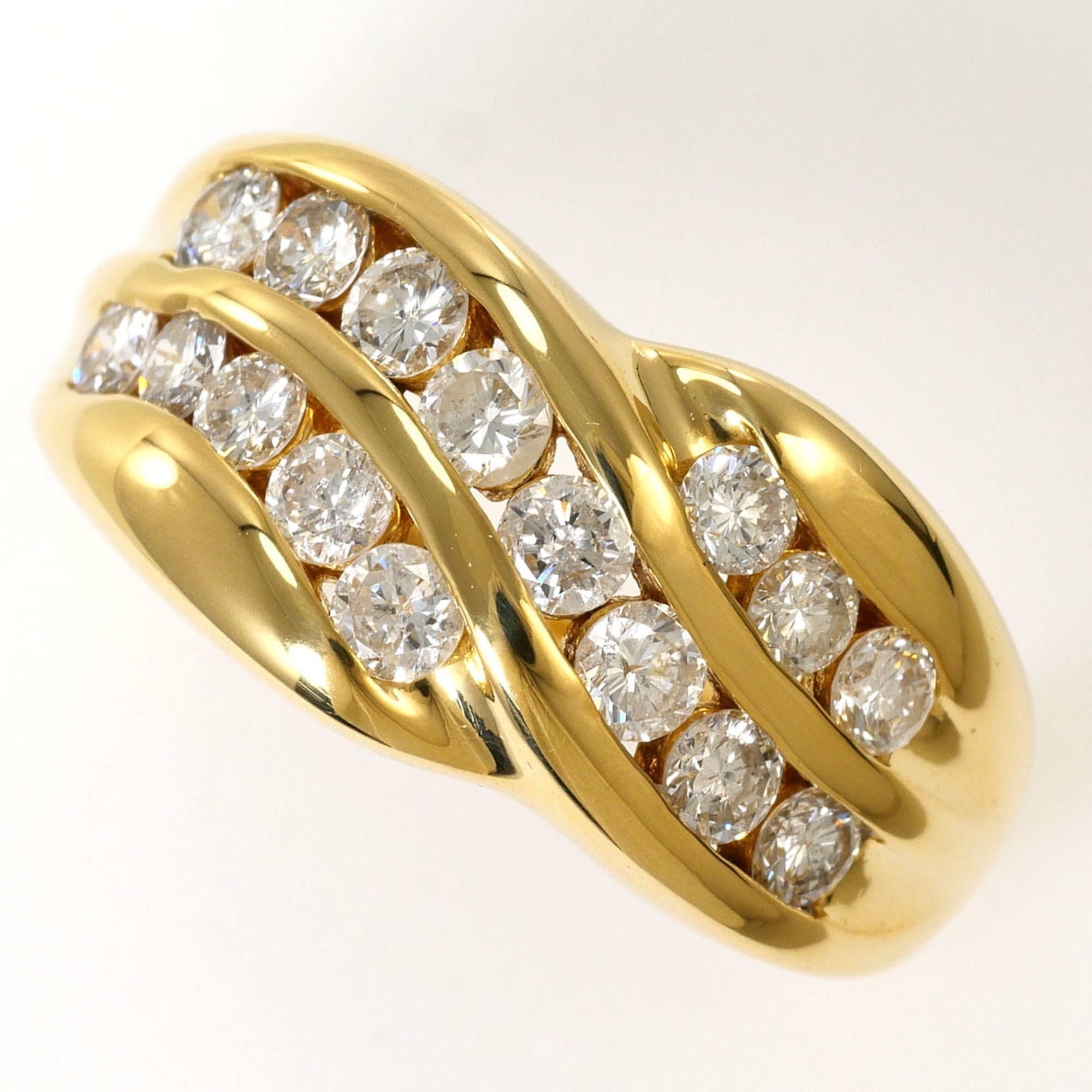 Unbranded Yellow Gold Yellow Gold (18K) Band Ring (Pre-Owned)
