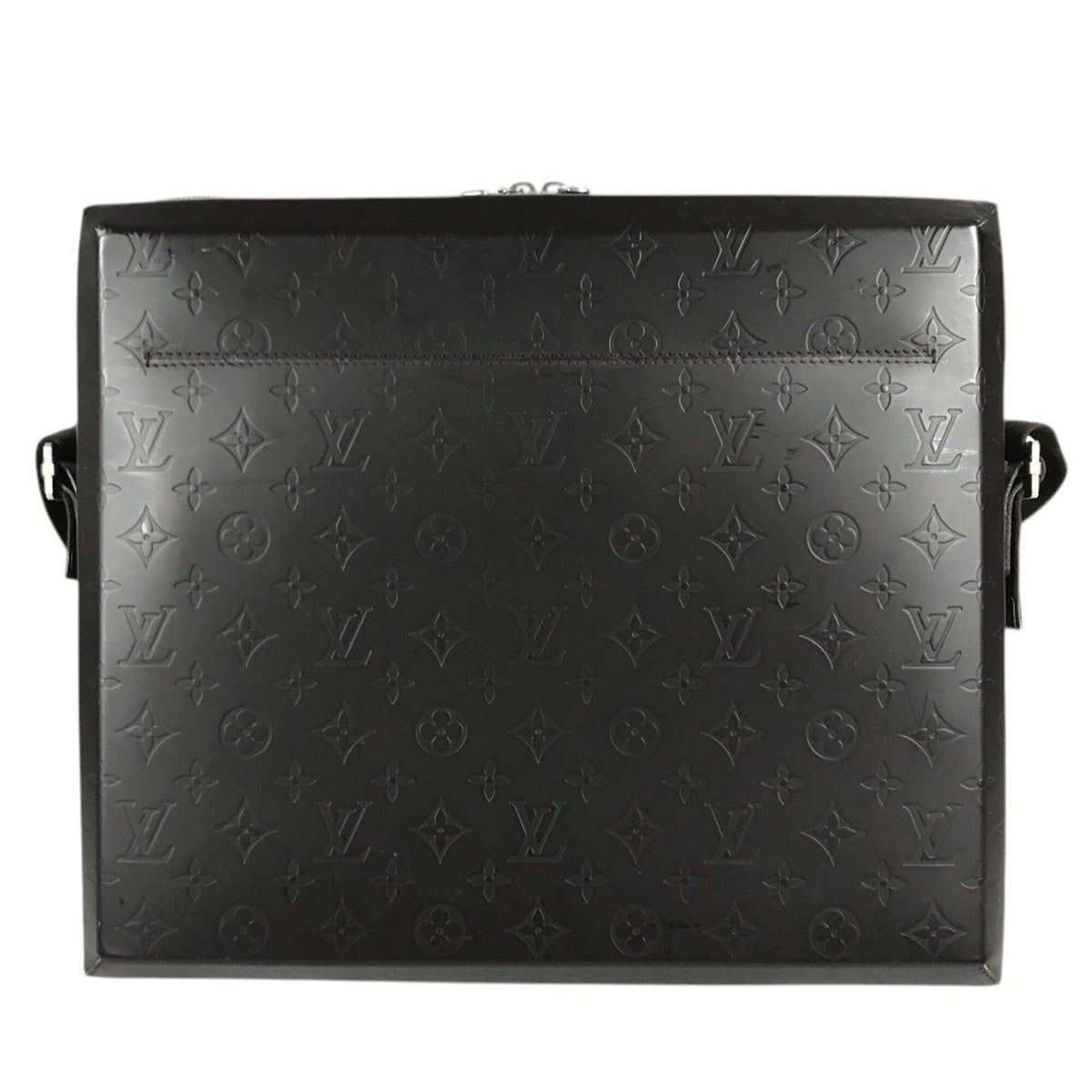 Louis Vuitton Brown Coffee Leather Briefcase Shoulder Bag (Pre-Owned)