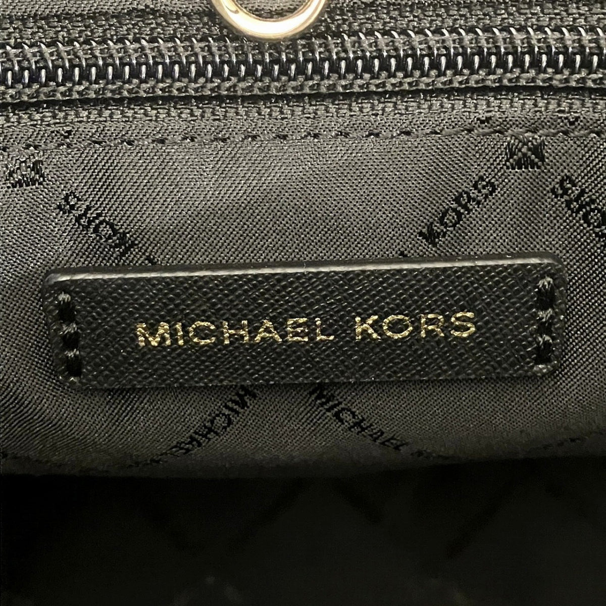 Michael Kors Black Pvc Tote Bag (Pre-Owned)