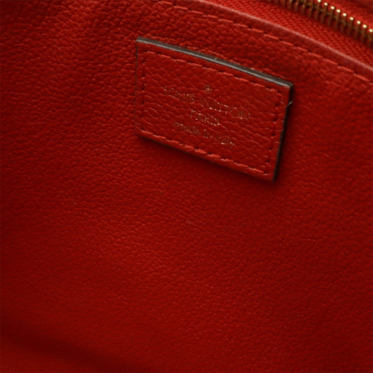 Louis Vuitton Cerise Monogram Red Color White Monogram Clutch Bag Pouch (Pre-Owned)
